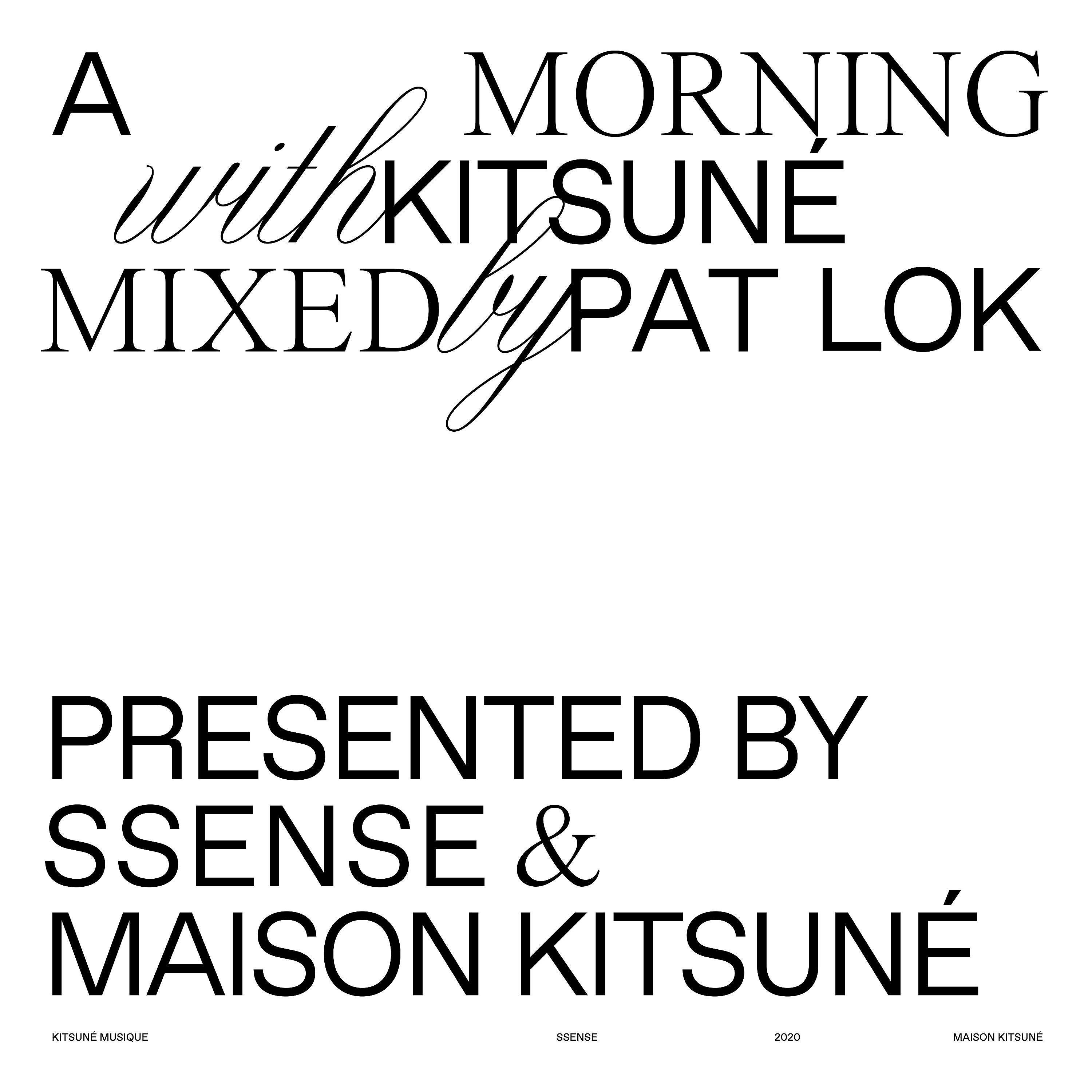 Постер альбома A Morning with Kitsuné