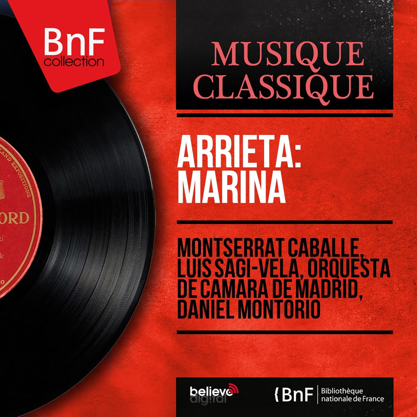 Постер альбома Arrieta: Marina (Mono Version)