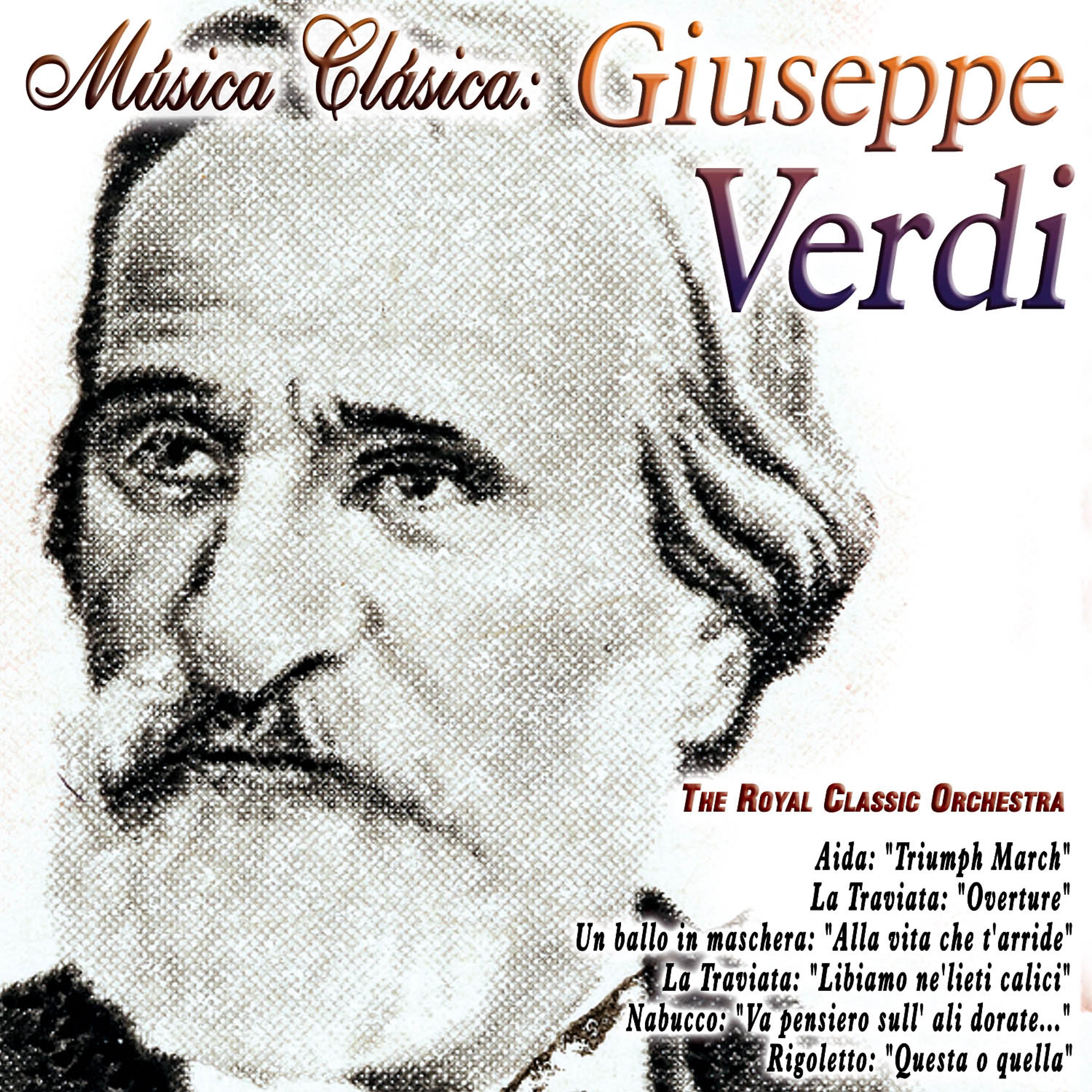 Постер альбома Música Clásica: Giuseppe Verdi