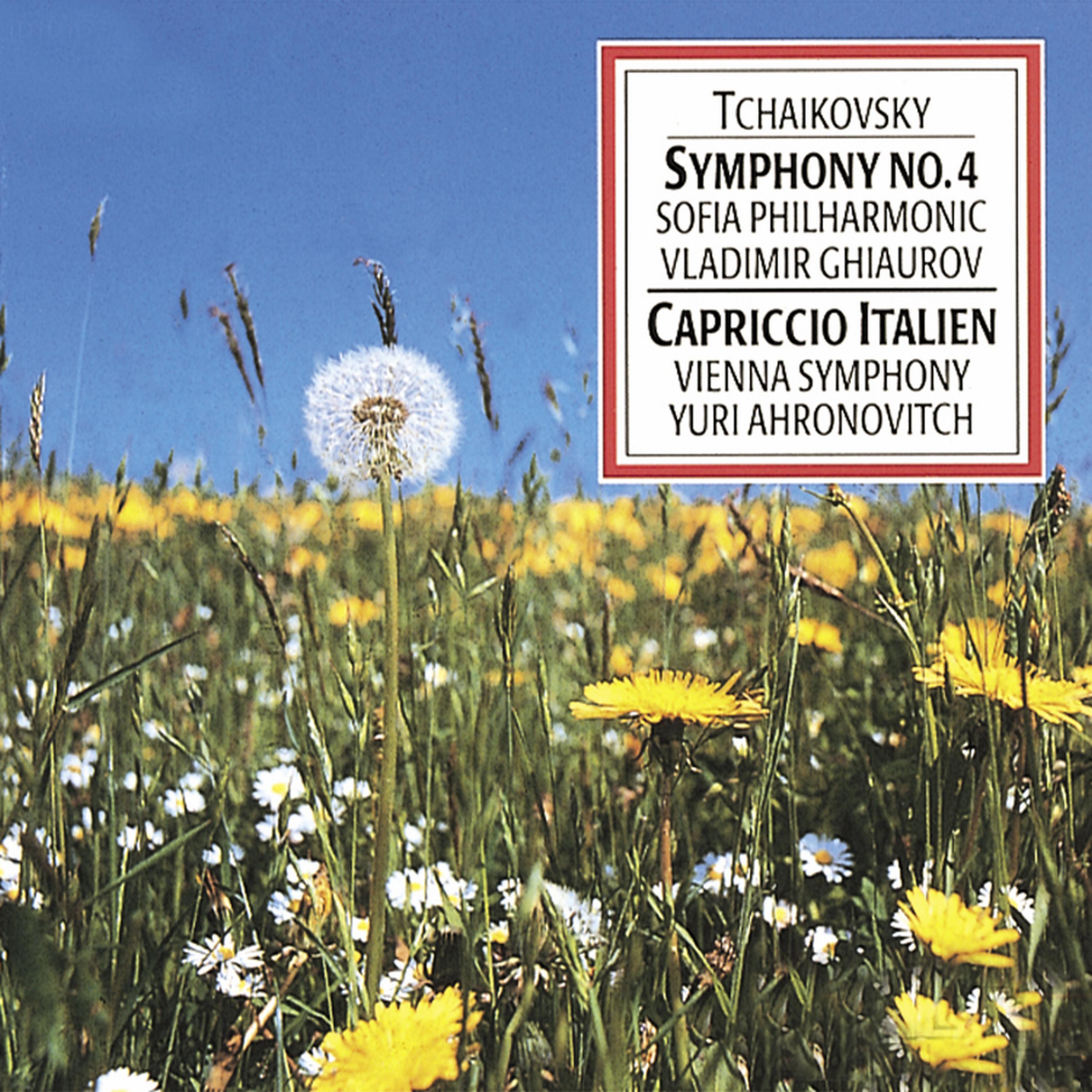 Постер альбома Tchaikovsky: Symphony No. 4 & Capriccio Italien