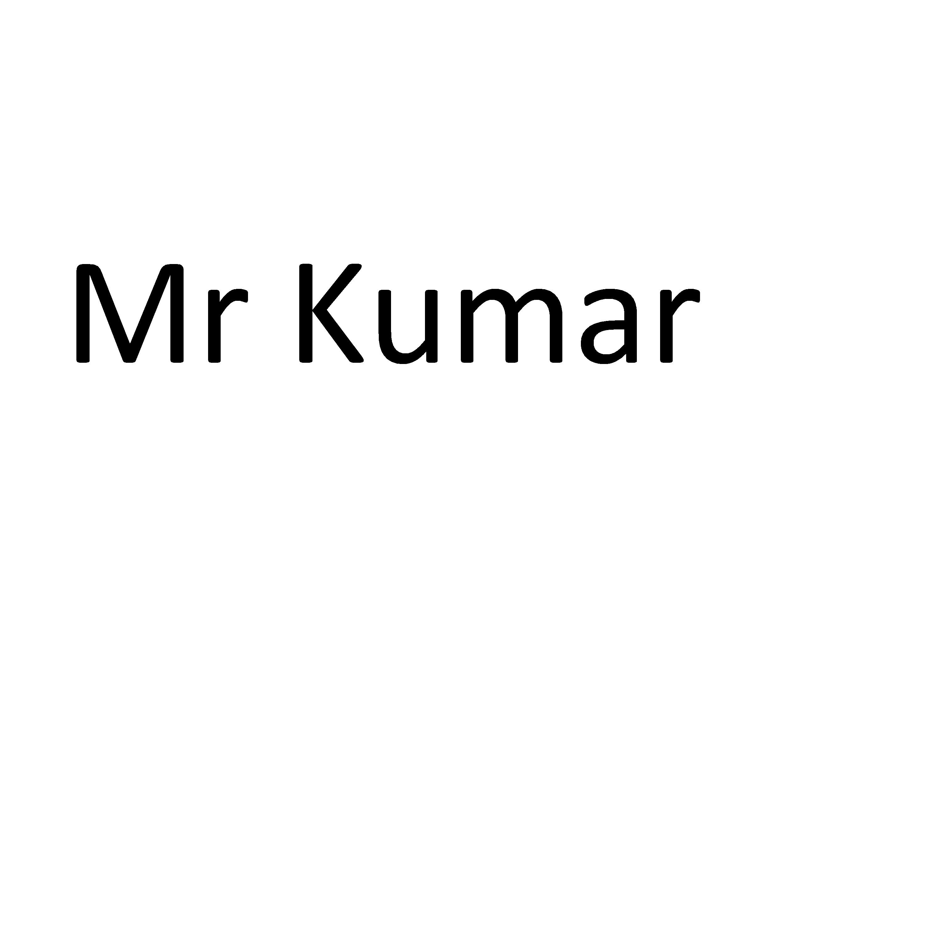 Постер альбома Mr. Kumar