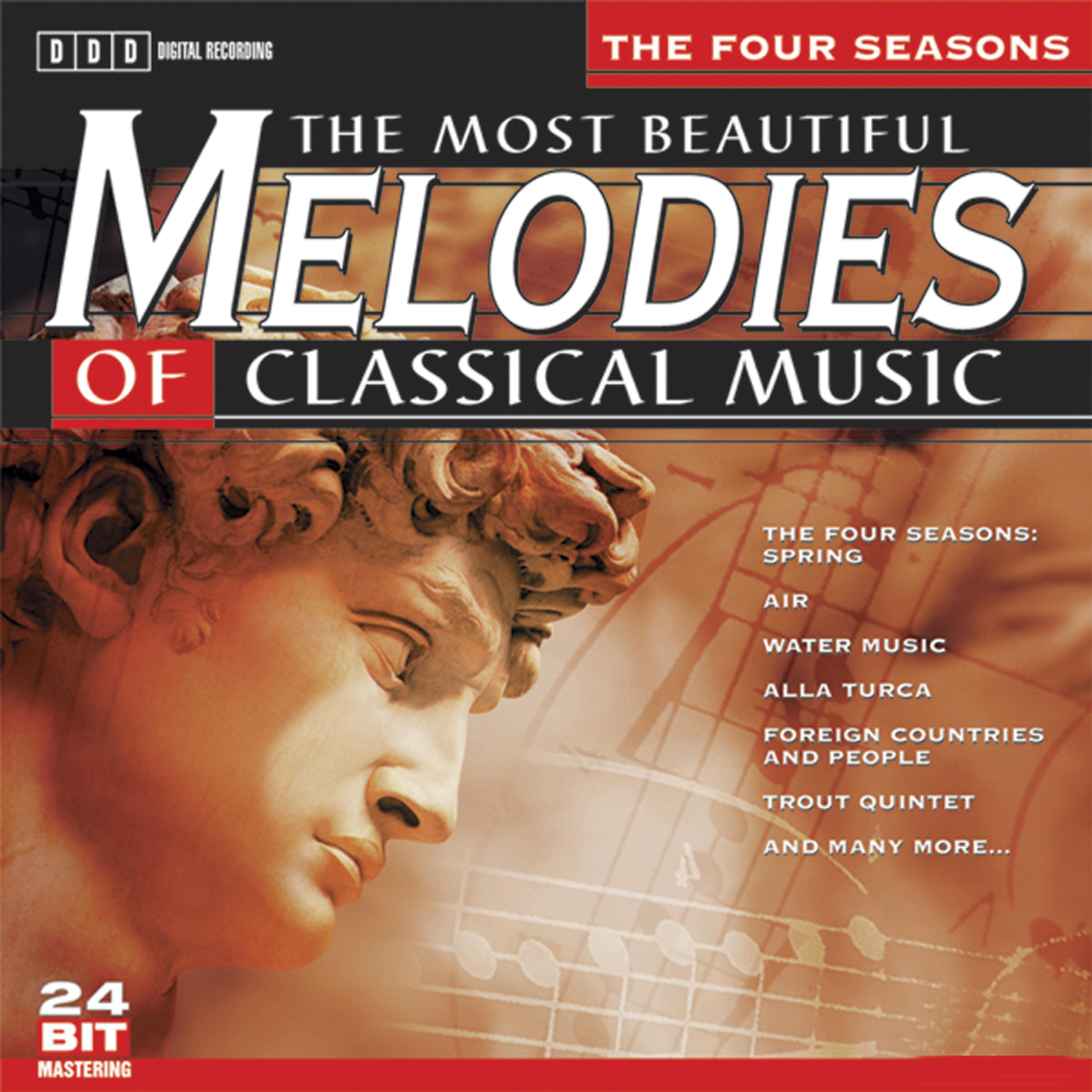 Постер альбома The Most Beautiful Melodies Of Classical Music, Vol. 1