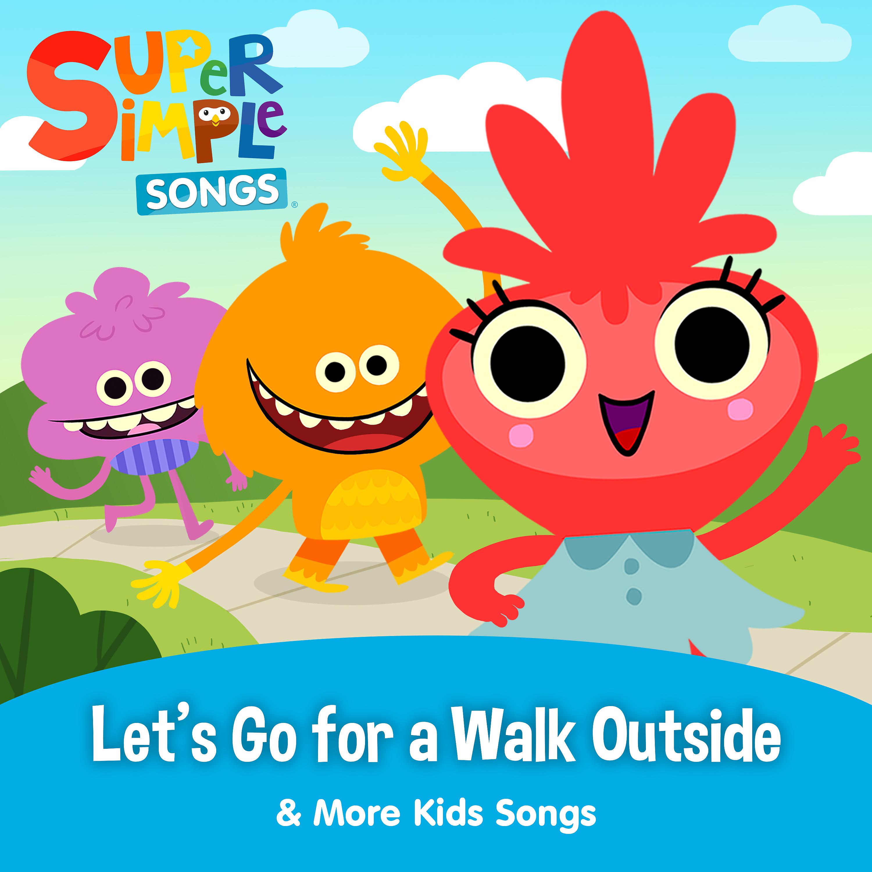 Постер альбома Let's Go for a Walk Outside & More Kids Songs