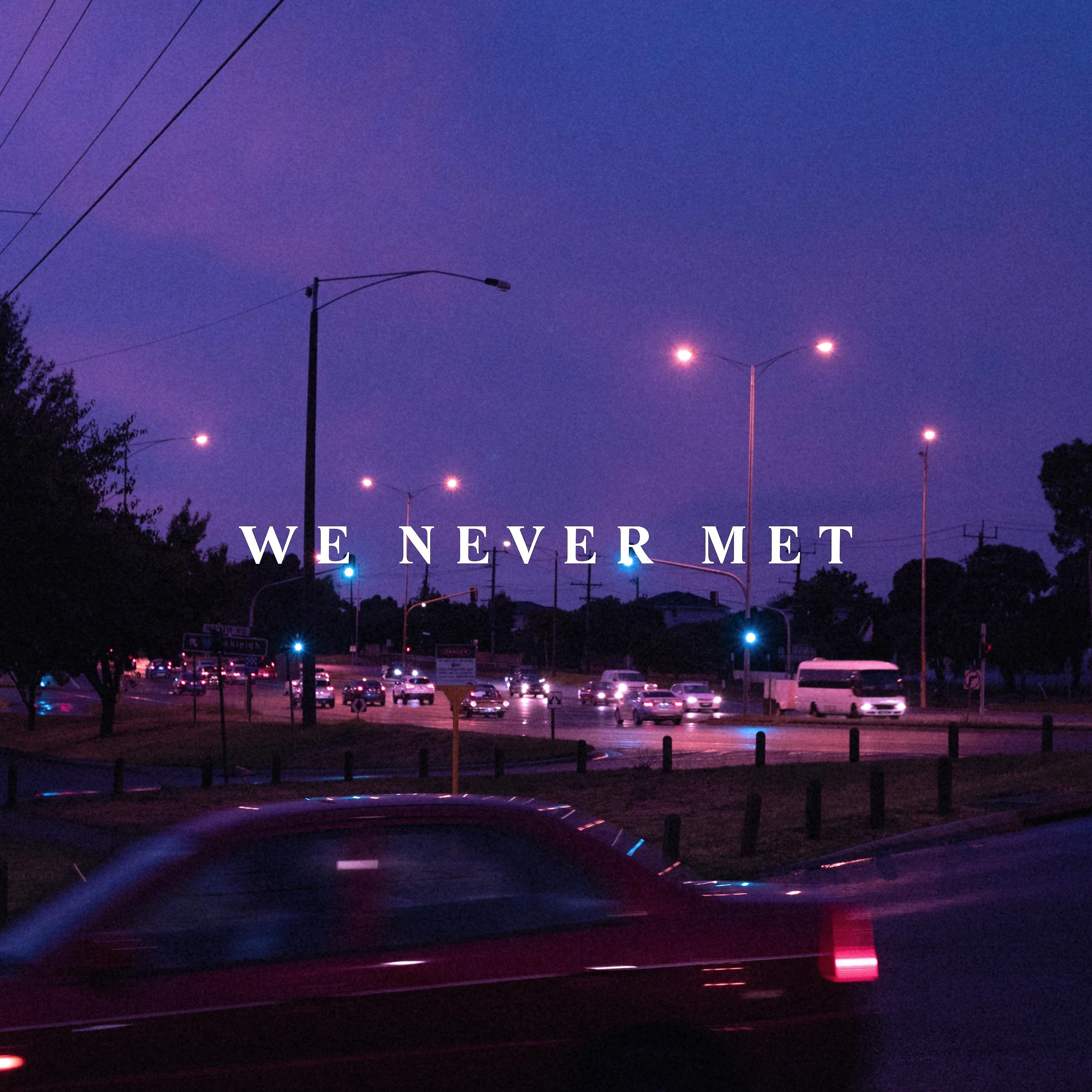 Постер альбома We Never Met