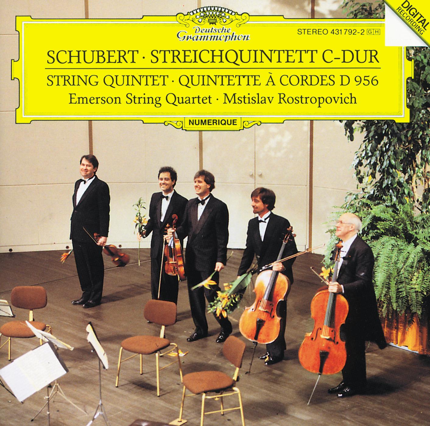 Постер альбома Schubert: String Quintet In C Major D.956, Op. Posth. 163