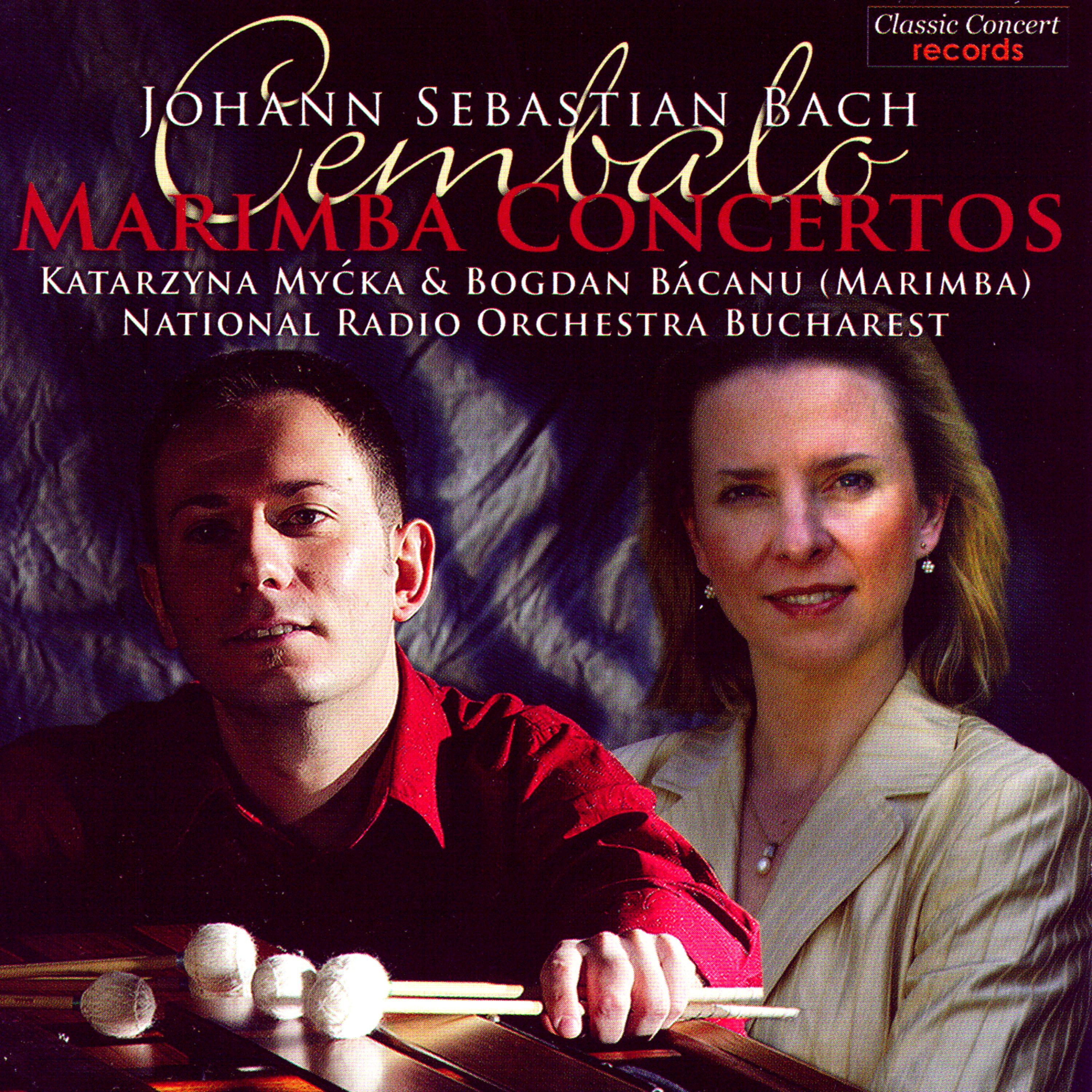Постер альбома J. S. Bach - Marimba Concertos
