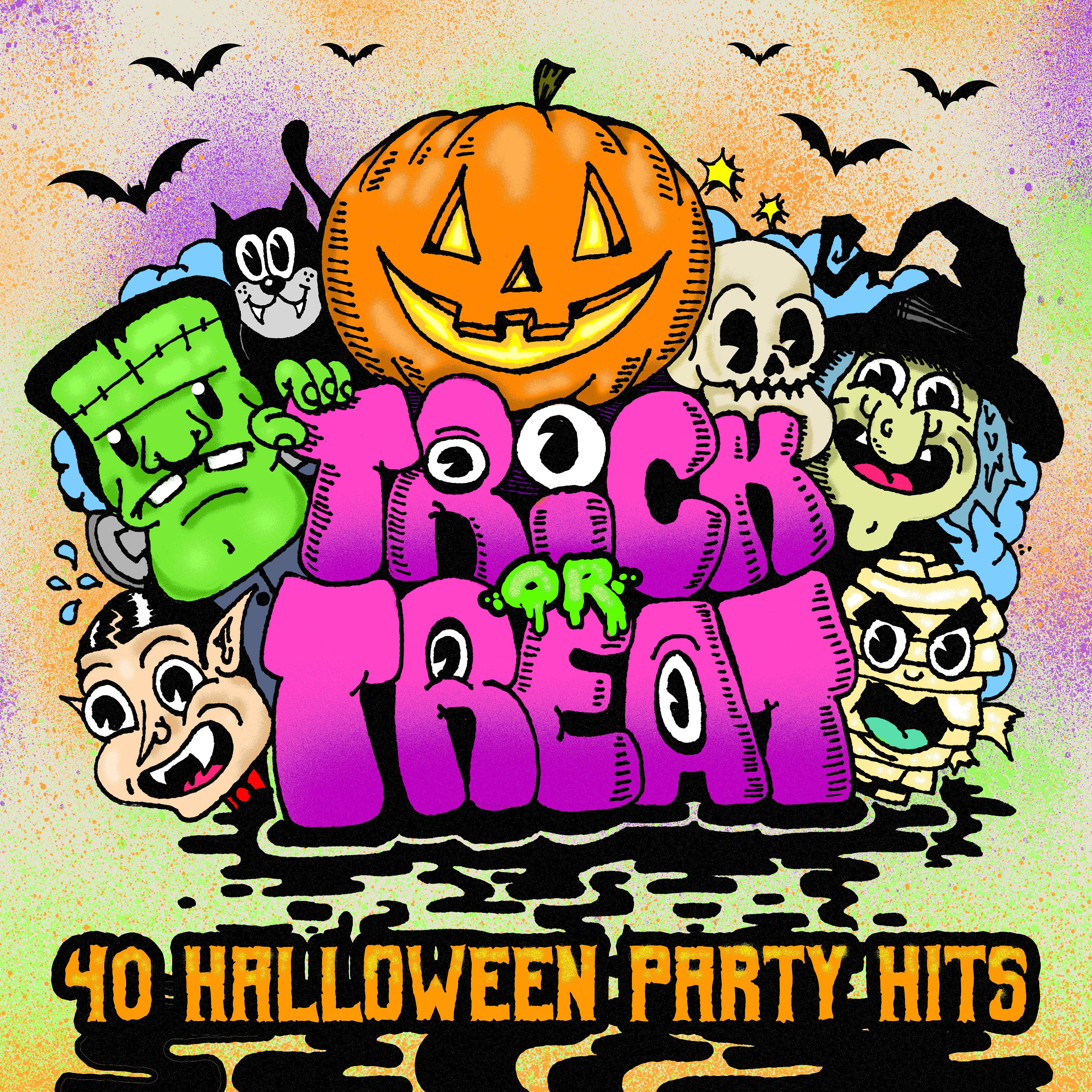 Постер альбома Trick or Treat: 40 Halloween Party Hits
