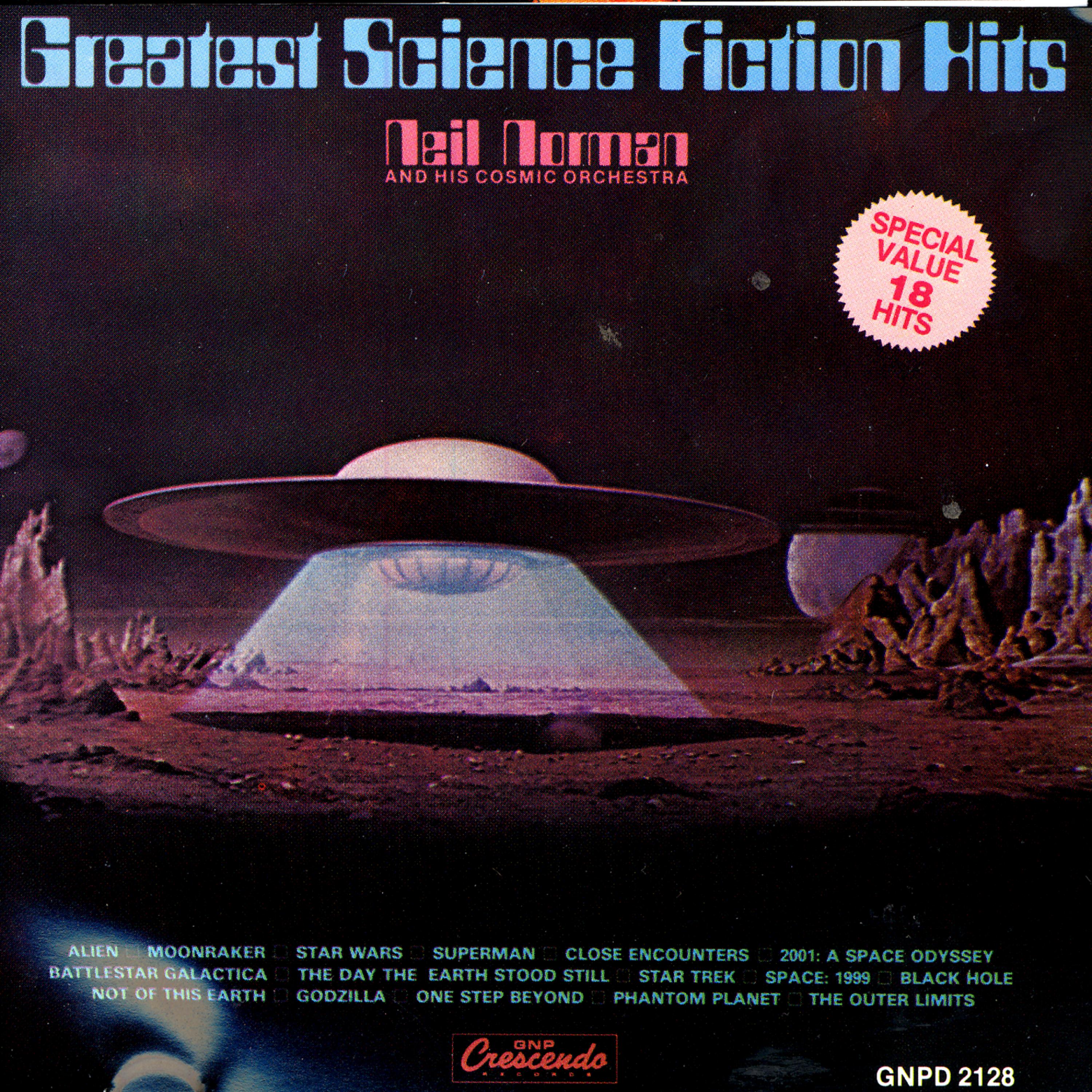 Постер альбома Greatest Science Fiction Hits