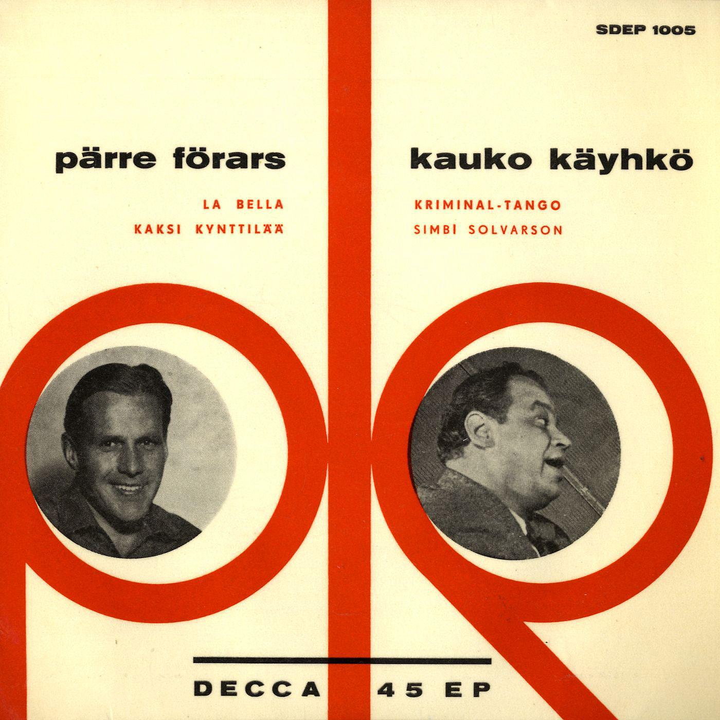 Постер альбома Pärre Förars ja Kauko Käyhkö