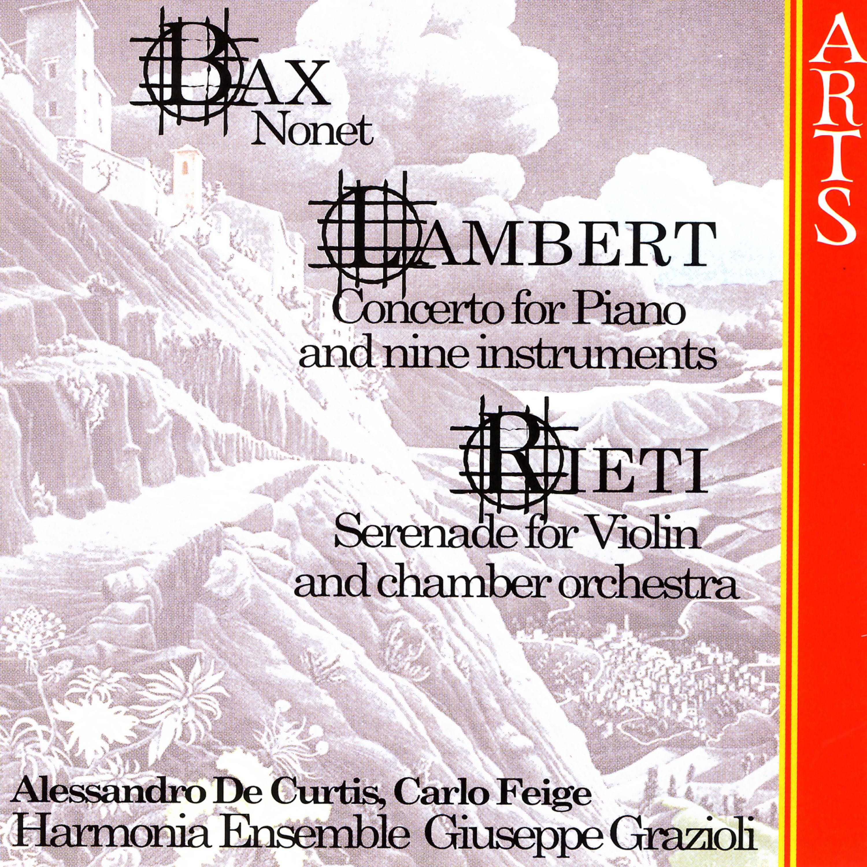 Постер альбома Bax / Lambert / Rieti