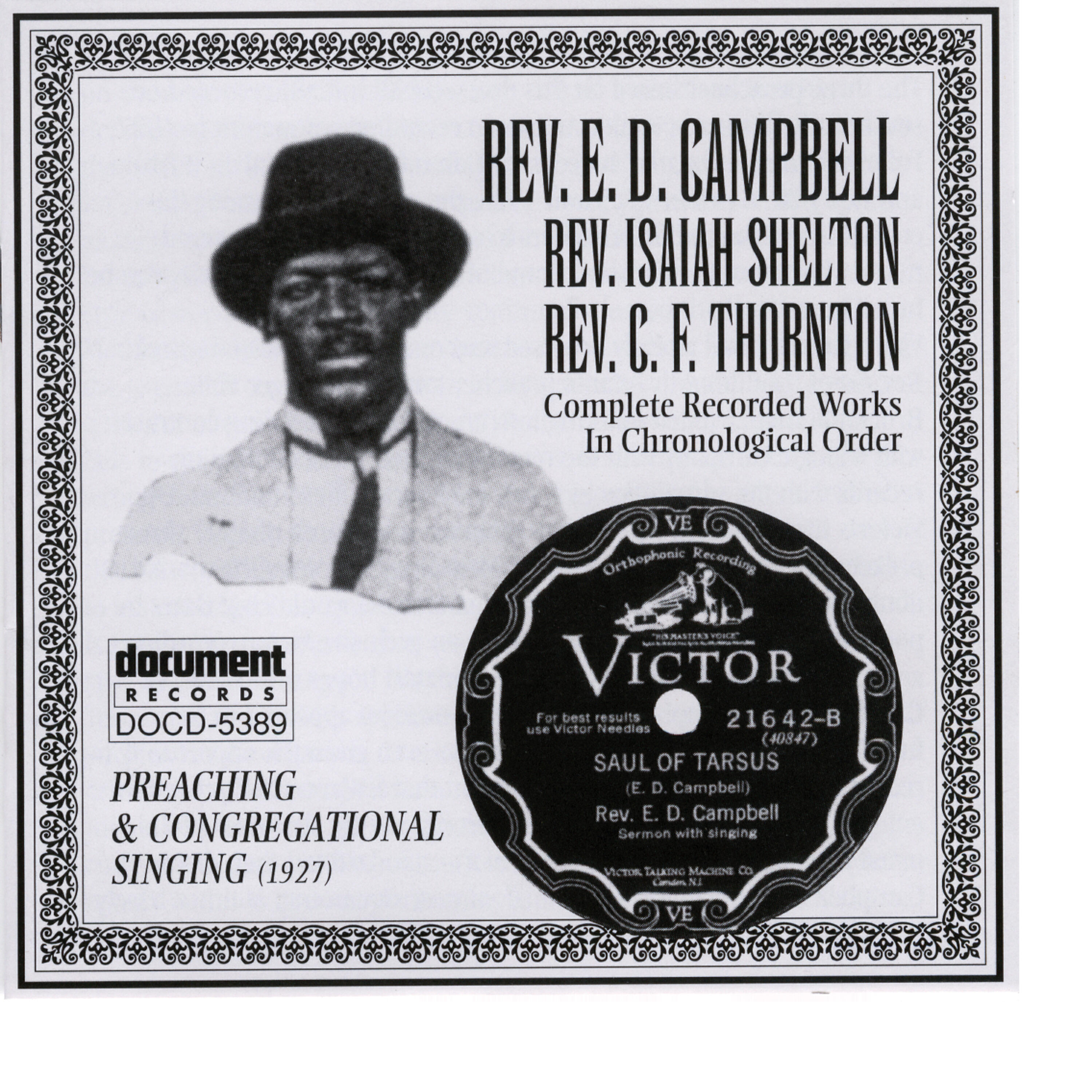 Rev. C.F. Thornton - The Prodigal Son