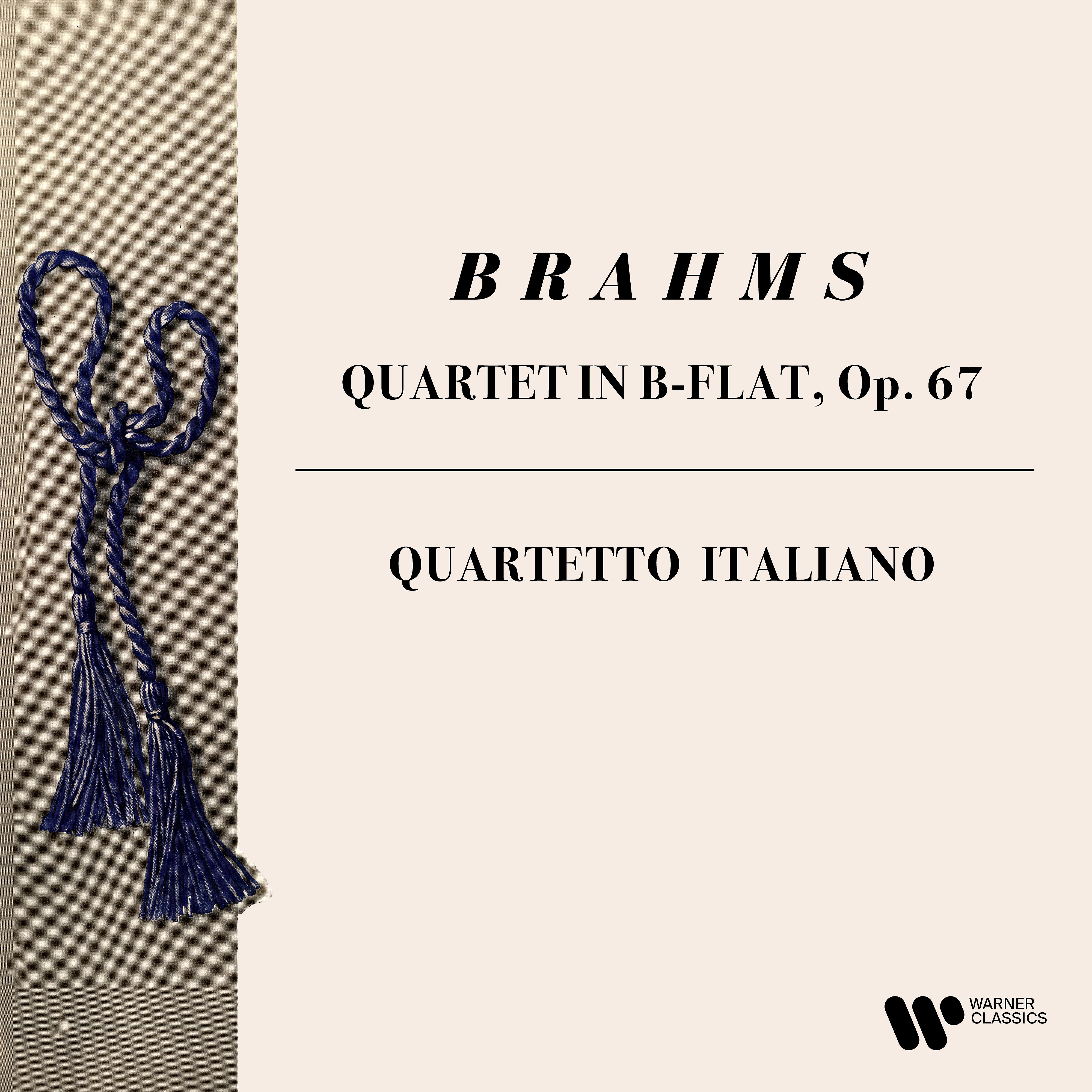 Постер альбома Brahms: String Quartet No. 3, Op. 67