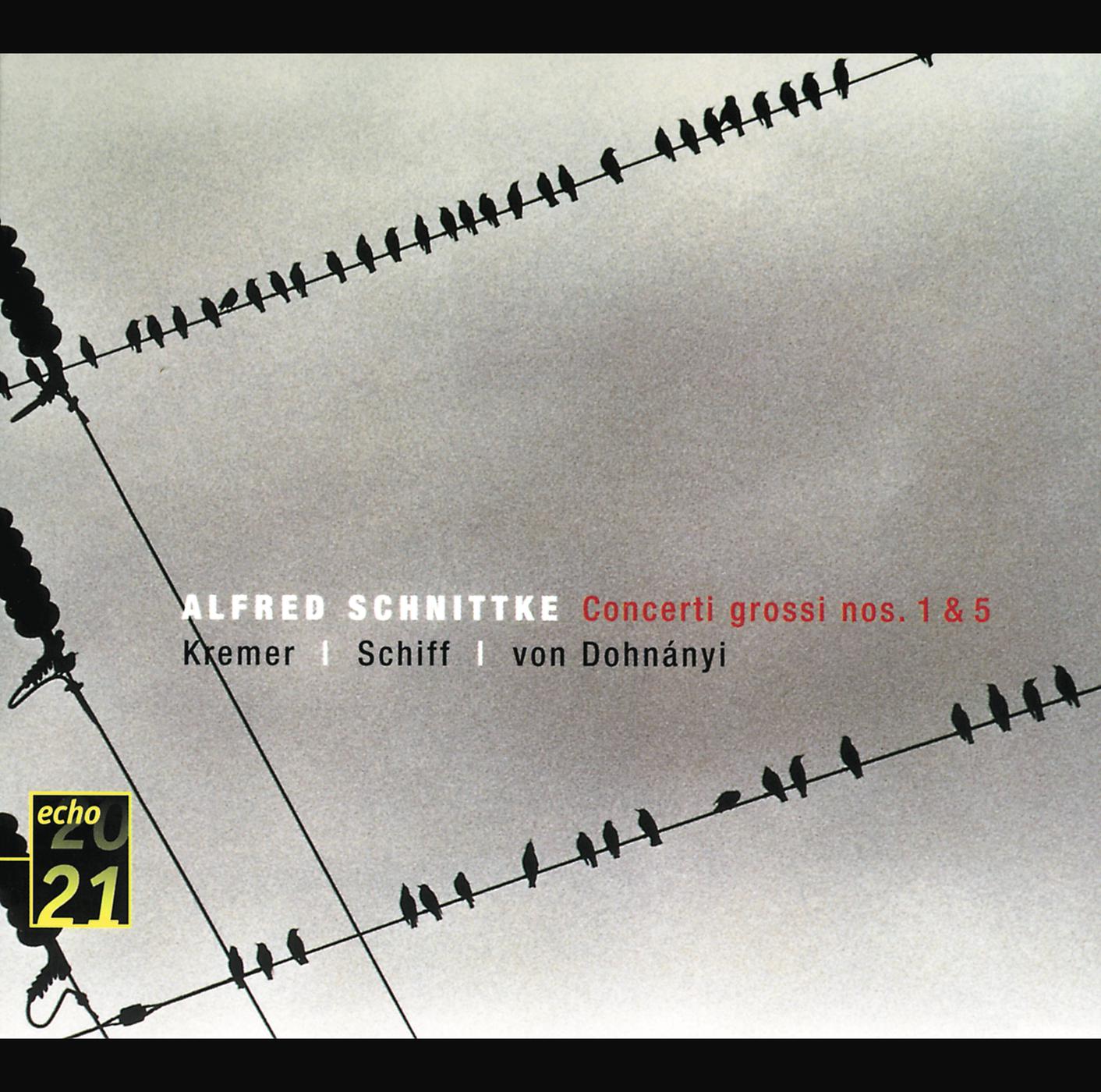Постер альбома Schnittke: Concerti Grossi Nos.1 & 5; Quasi una Sonata