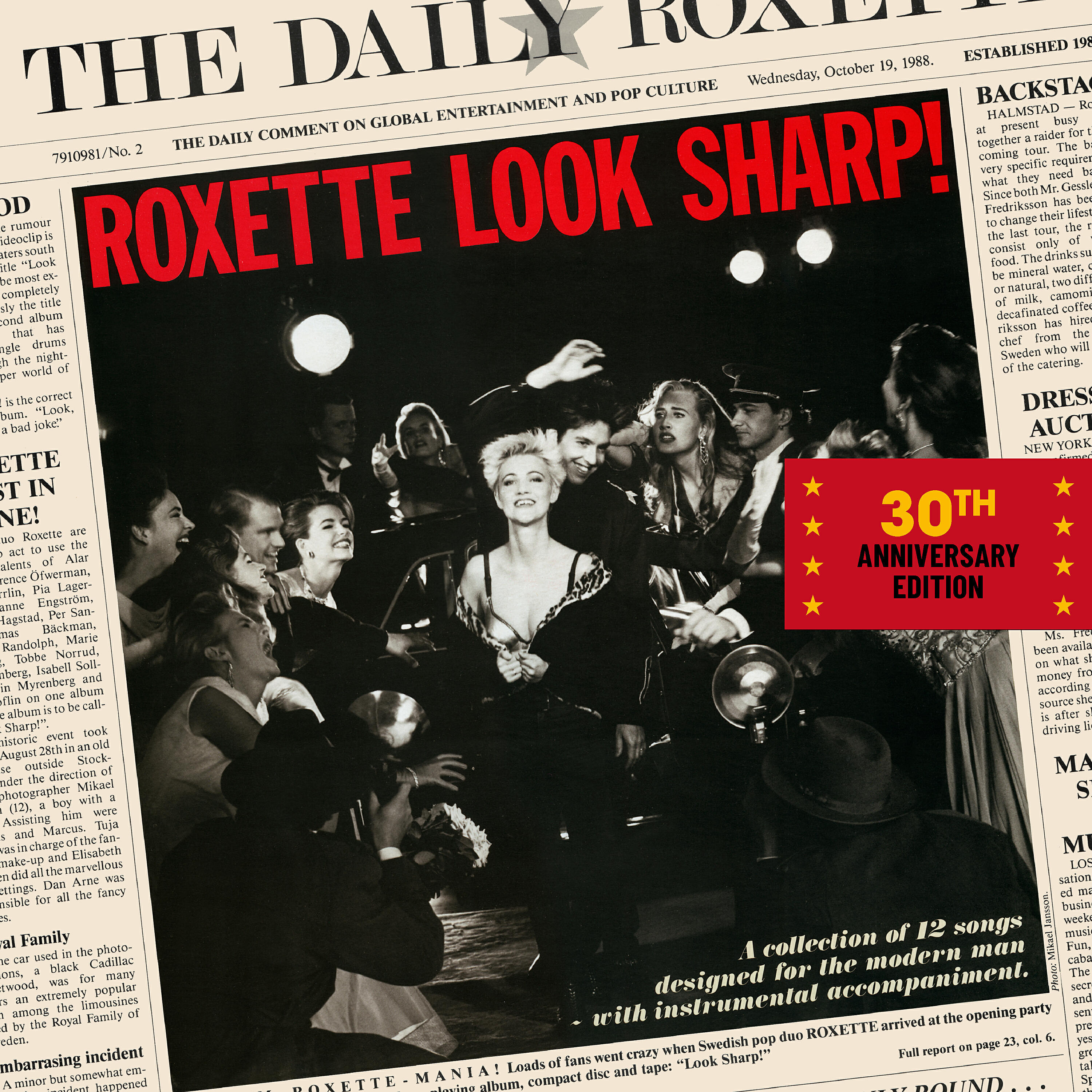 Roxette - Drowning In You (T&A Demo Apr 17, 1988)