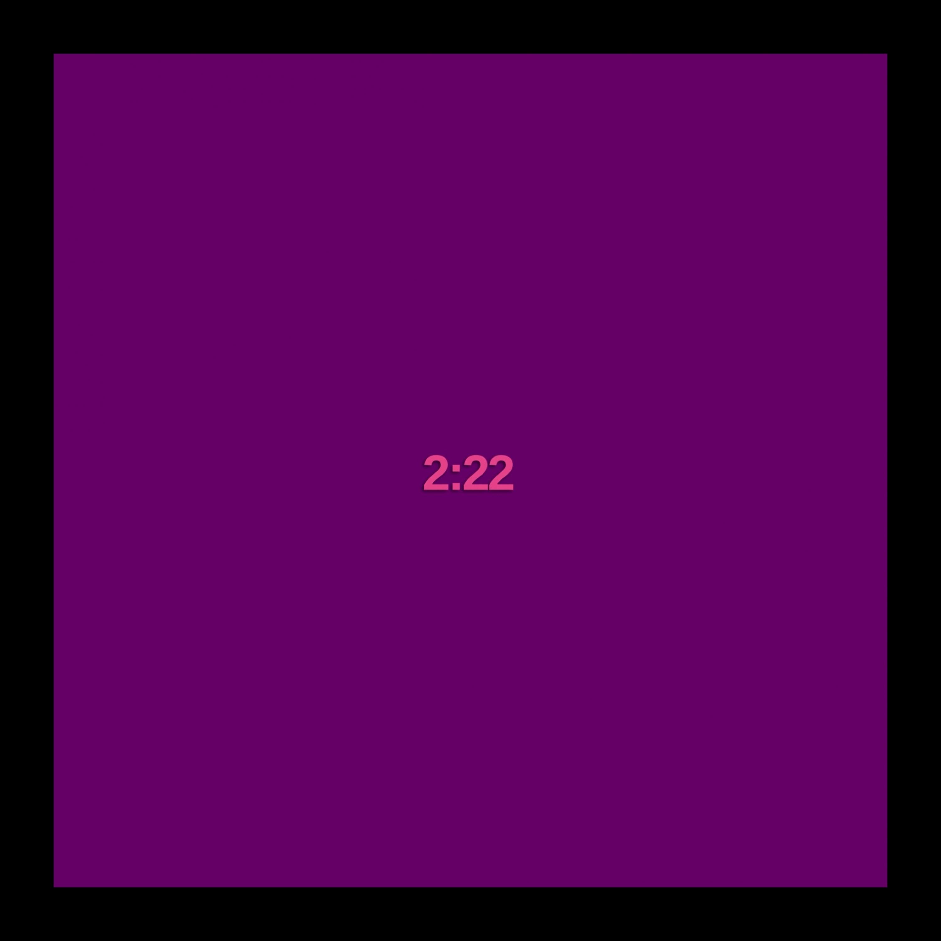 Постер альбома 2:22