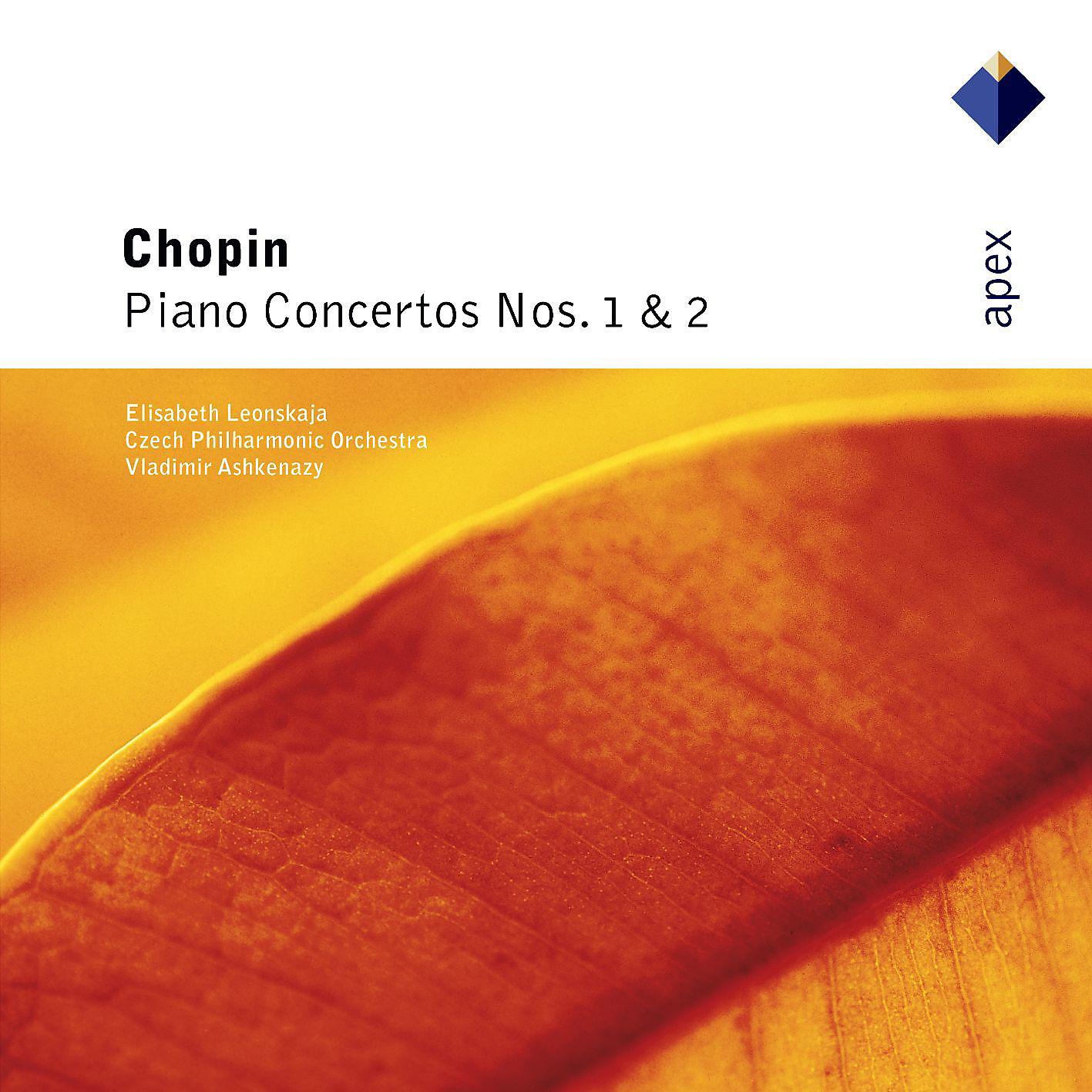 Постер альбома Chopin : Piano Concertos Nos 1 & 2  -  Apex