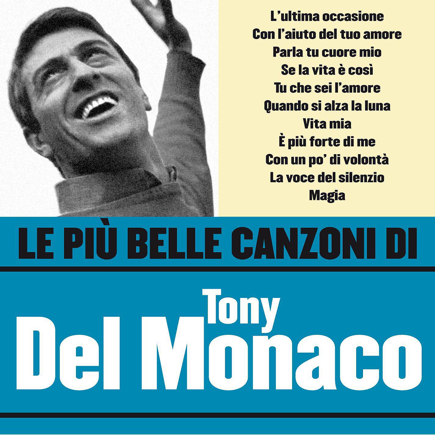 Постер альбома Le più belle canzoni di Tony del Monaco