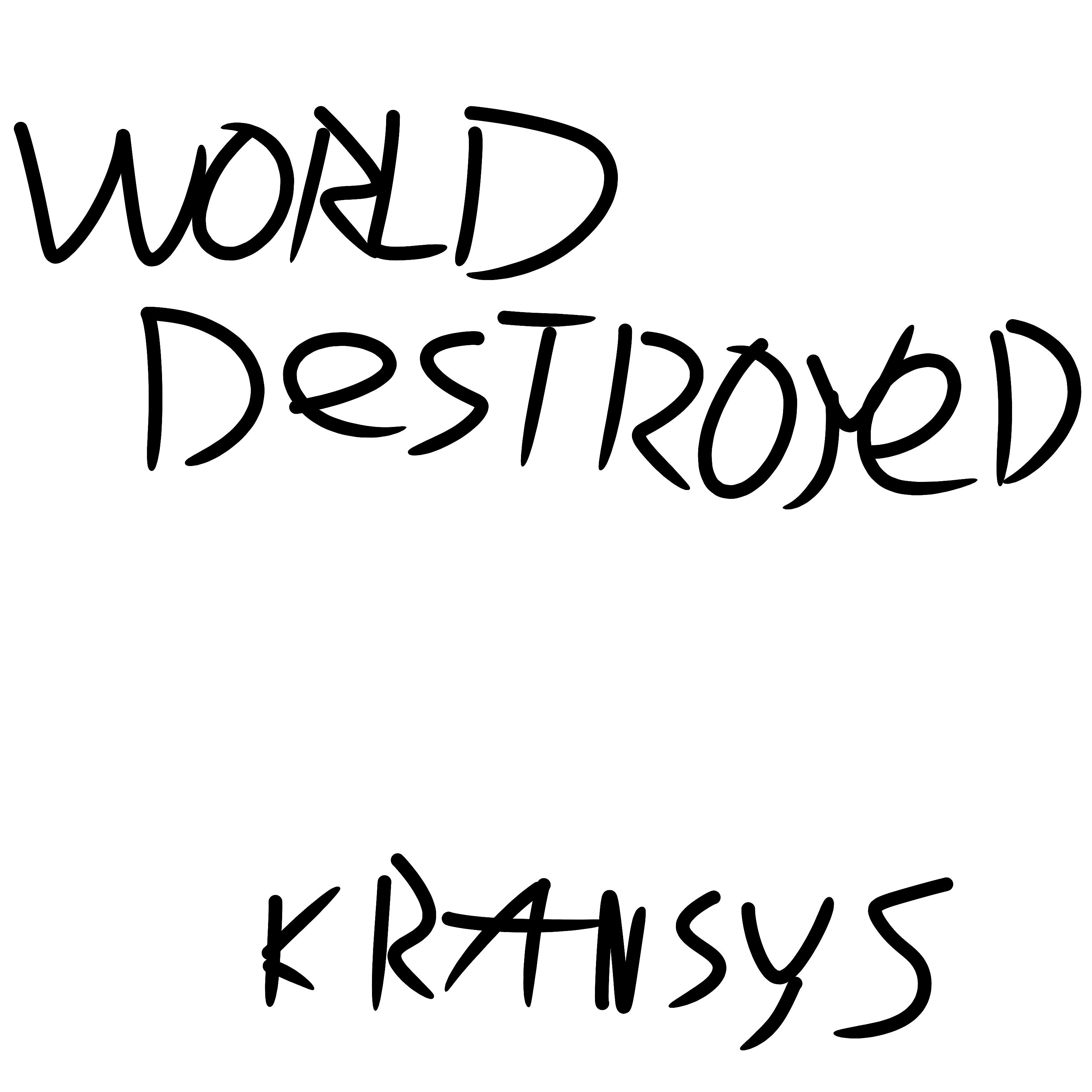 Постер альбома World Destroyed