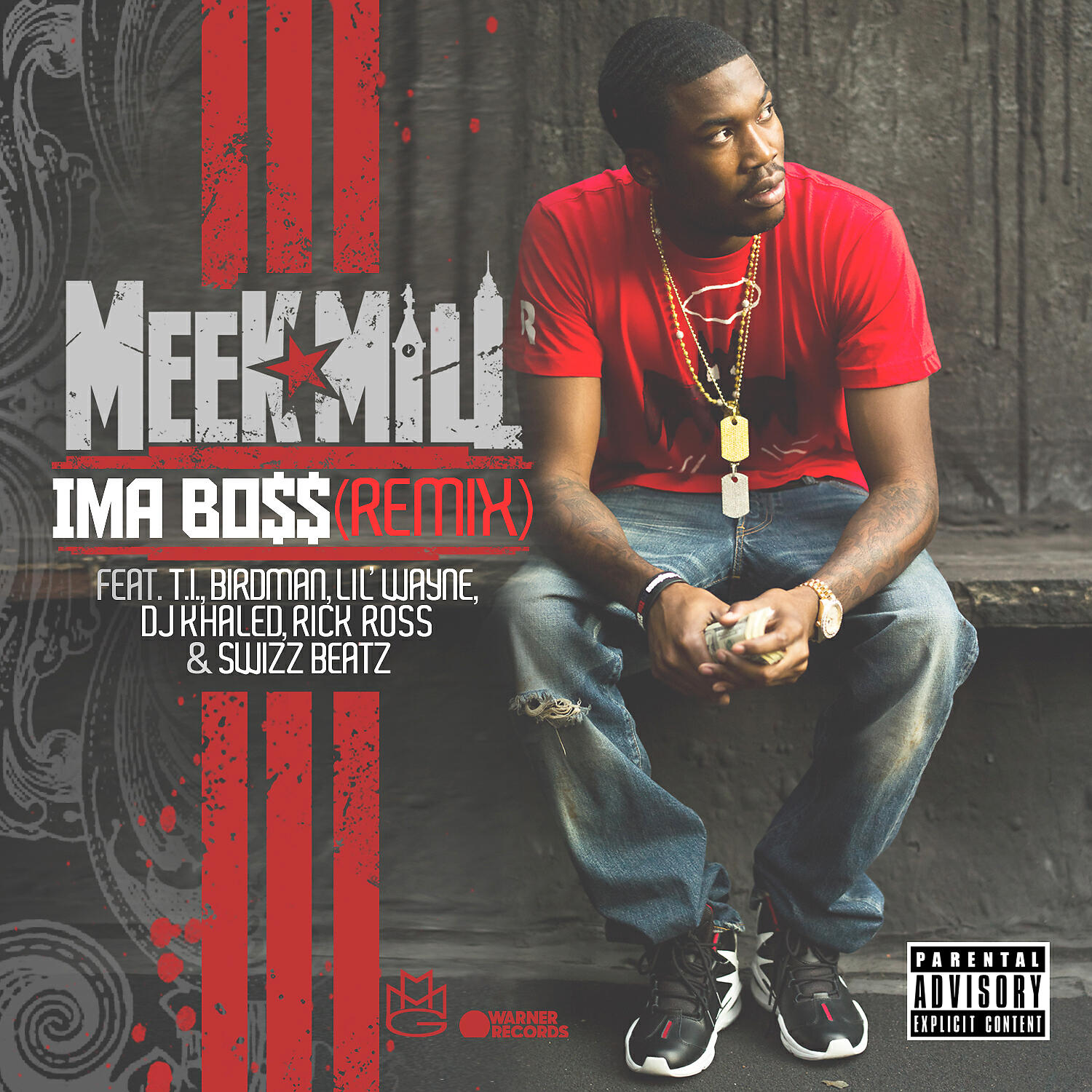 Meek Mill - Ima Boss (feat. T.I., Birdman, Lil' Wayne, DJ Khaled, Rick Ross & Swizz Beatz) [Remix]