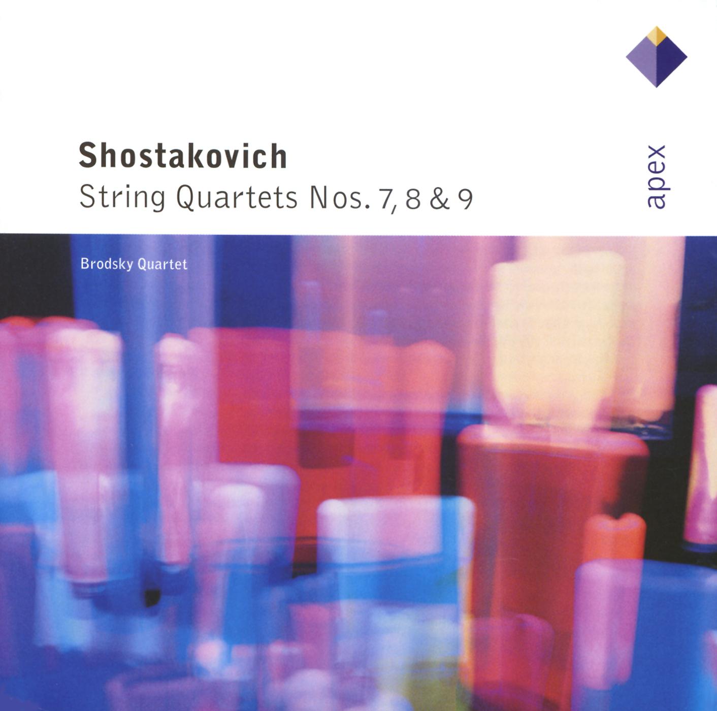 Постер альбома Shostakovich : String Quartets Nos 7, 8 & 9  -  APEX