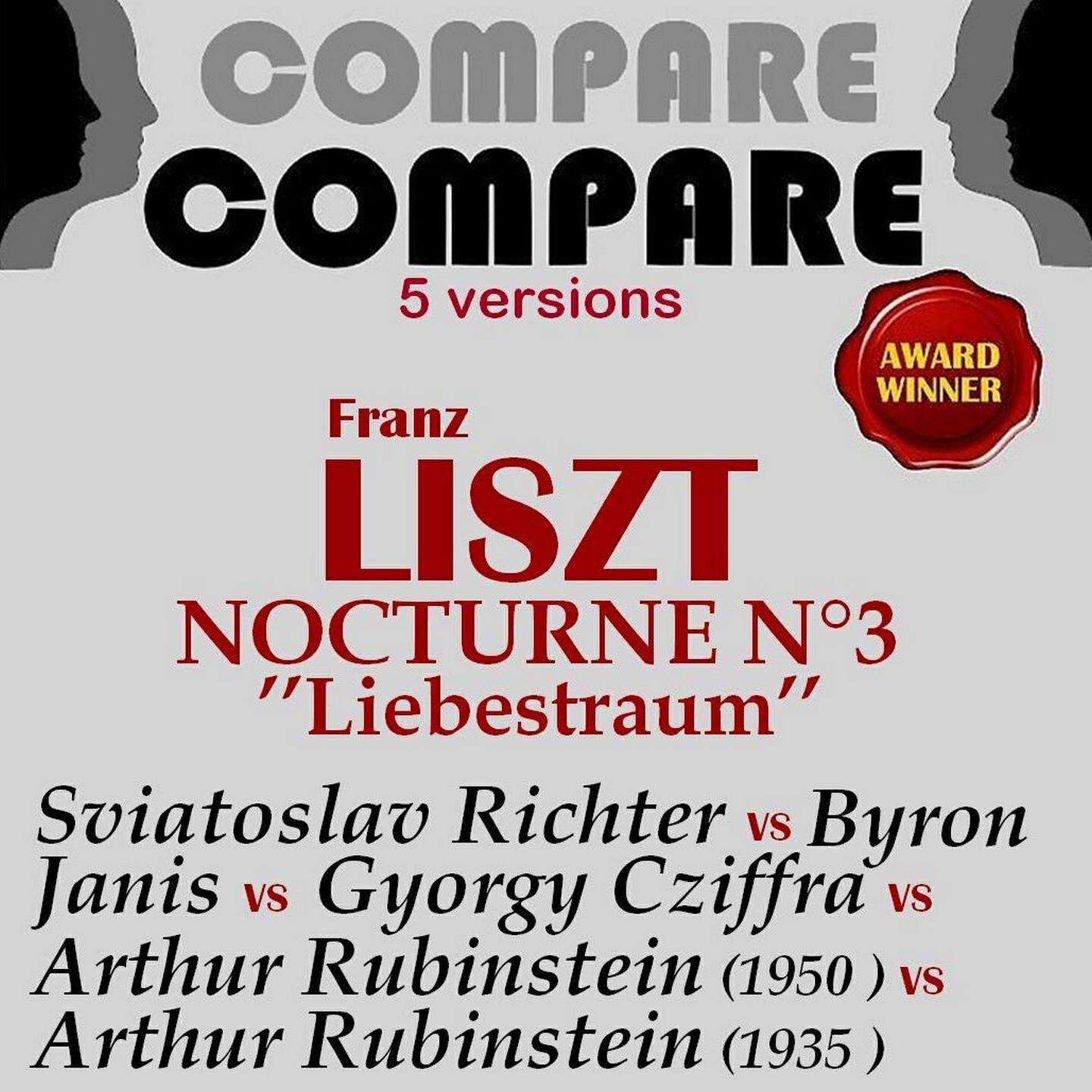 Gyorgy Cziffra - Liebesträume, S. 541: No. 3, Hohe Liebe
