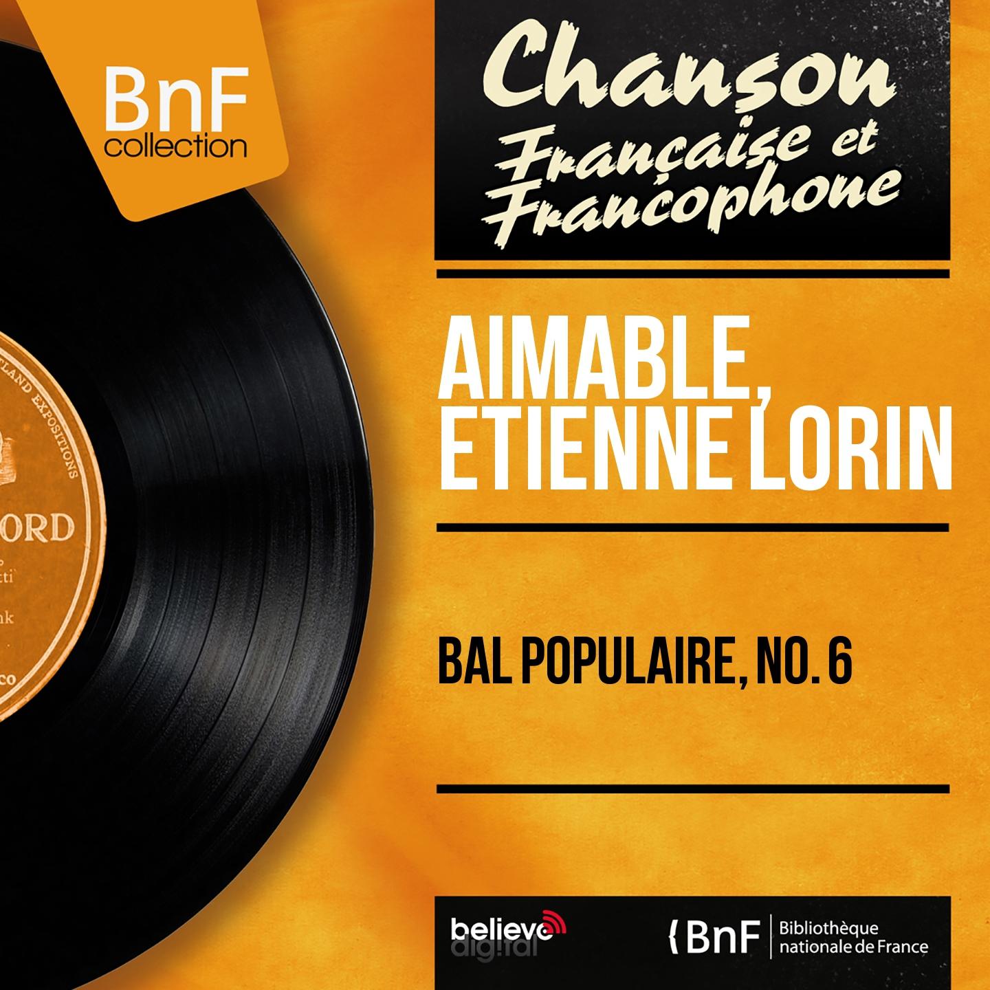 Постер альбома Bal populaire, no. 6 (Mono Version)