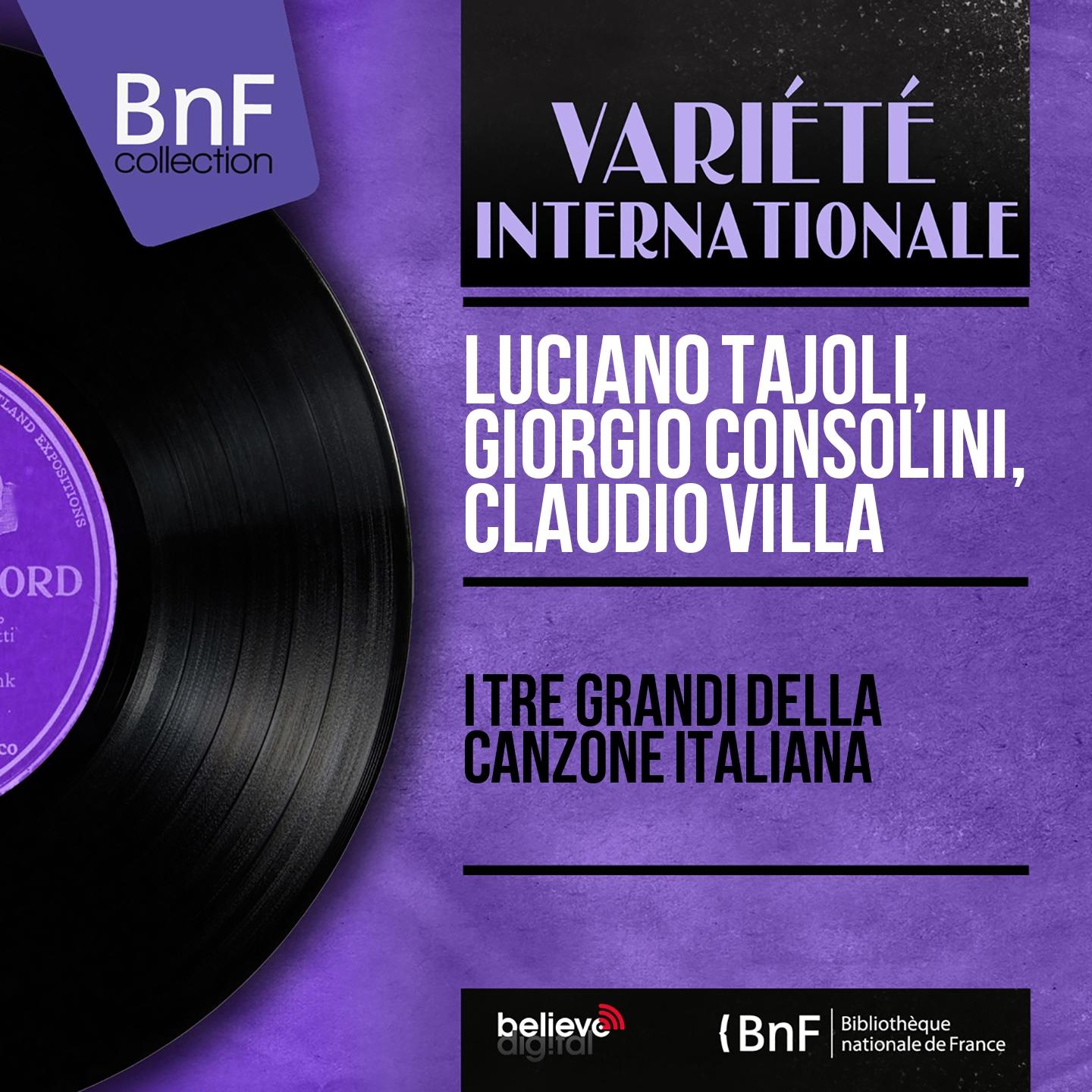 Постер альбома I tre grandi della canzone italiana