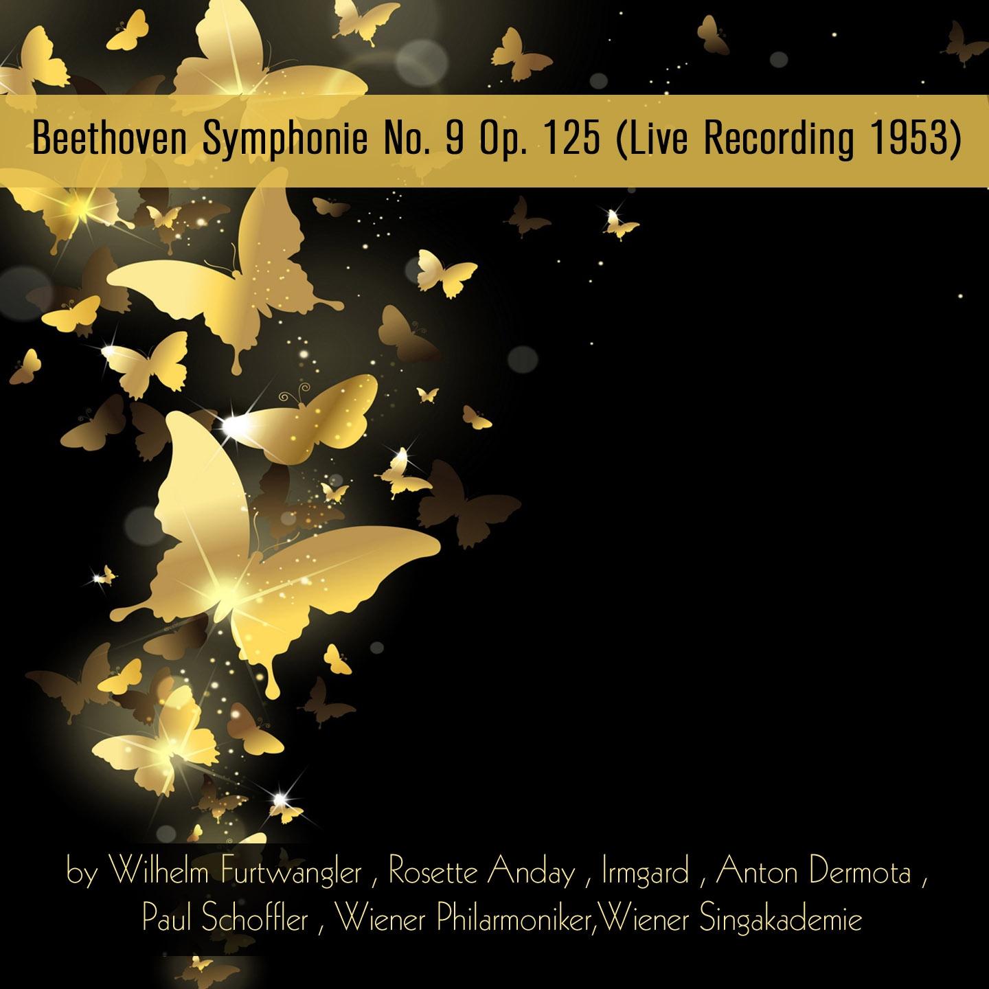 Постер альбома Beethoven Symphonie No. 9, Op. 125