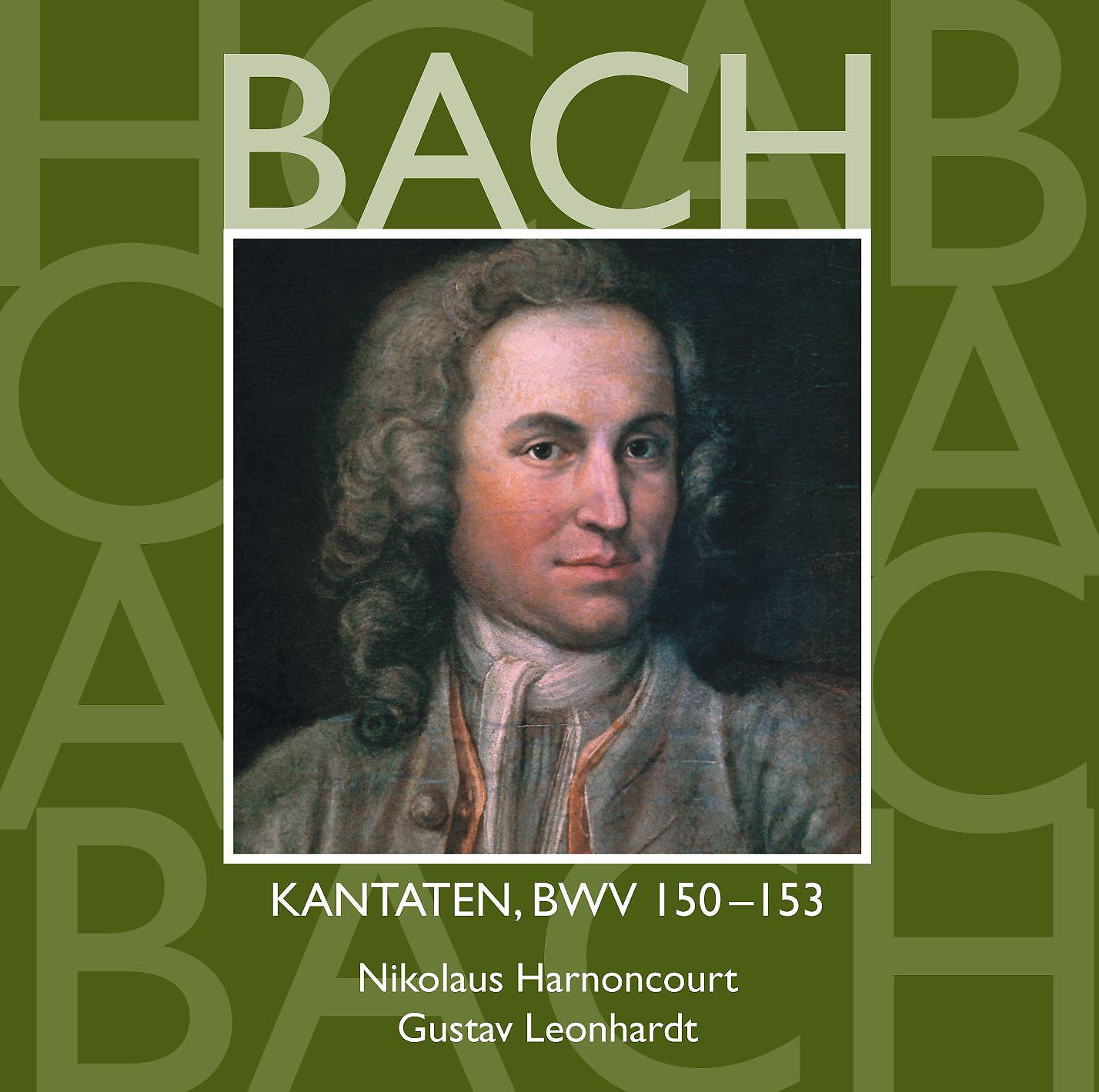 Постер альбома Bach, JS : Sacred Cantatas BWV Nos 150 - 153