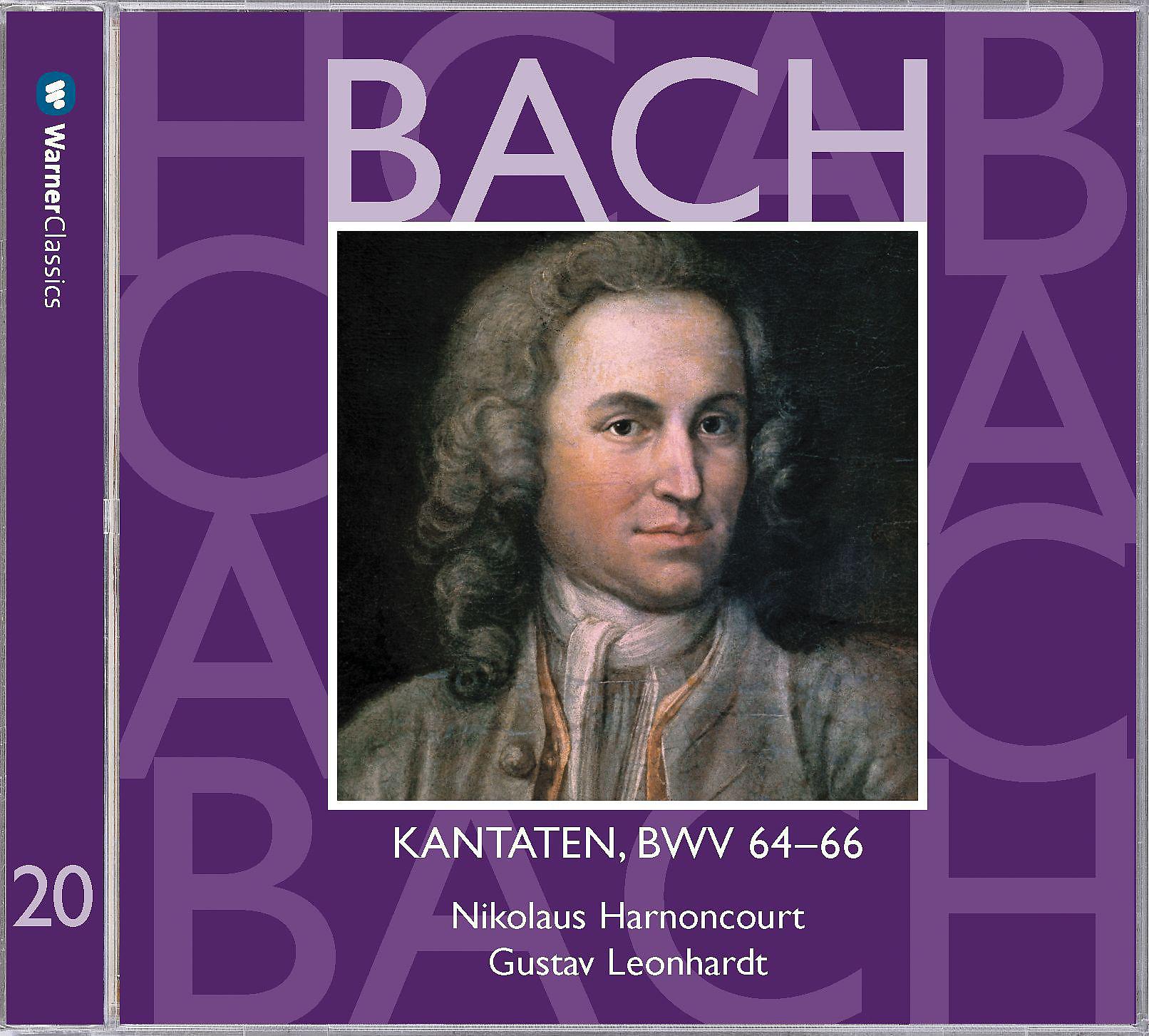 Постер альбома Bach, JS : Sacred Cantatas BWV Nos 64 - 66