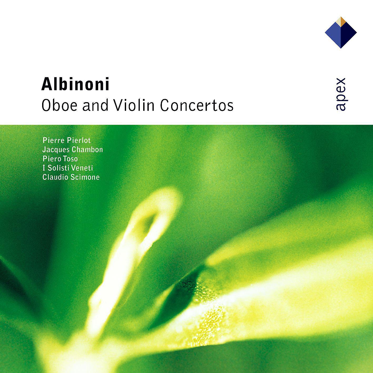 Постер альбома Albinoni : Oboe & Violin Concertos  -  Apex