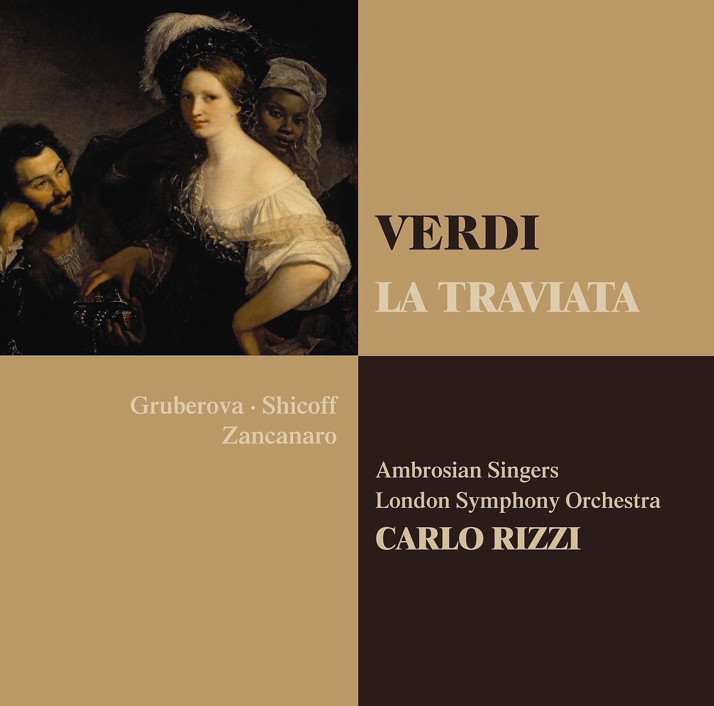 Постер альбома Verdi : La traviata