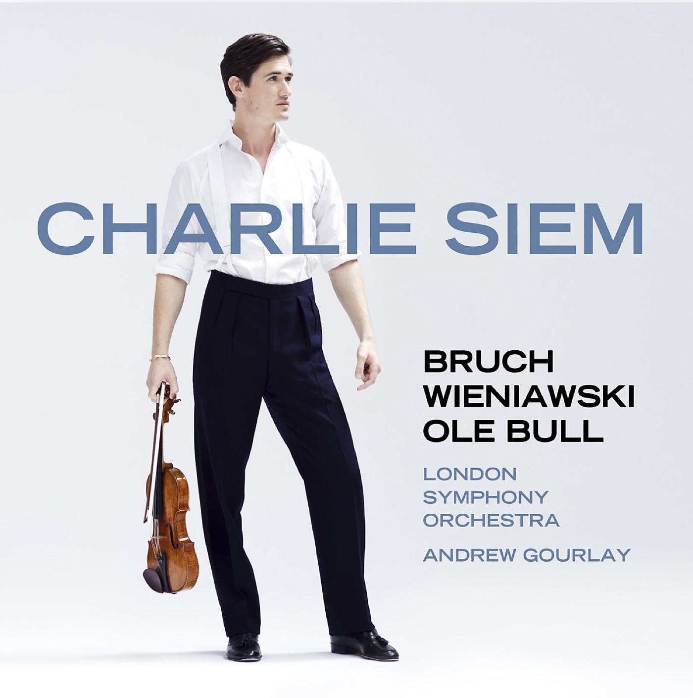 Постер альбома Charlie Siem Plays Bruch, Wieniawski & Bull