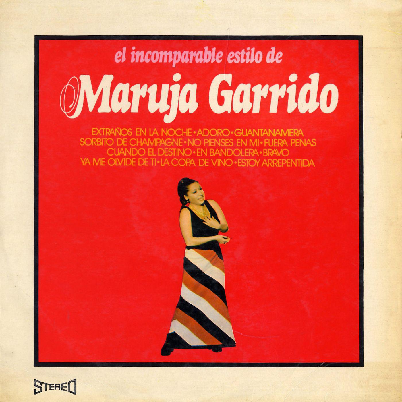 Постер альбома El imcomparable estilo de Maruja Garrido