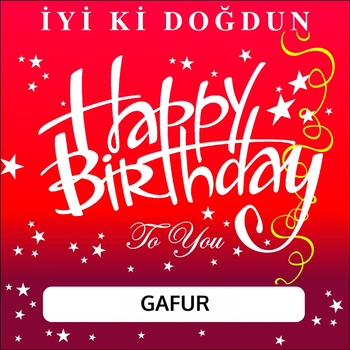Fikriye Karaca - İyi Ki Doğdun Gafur