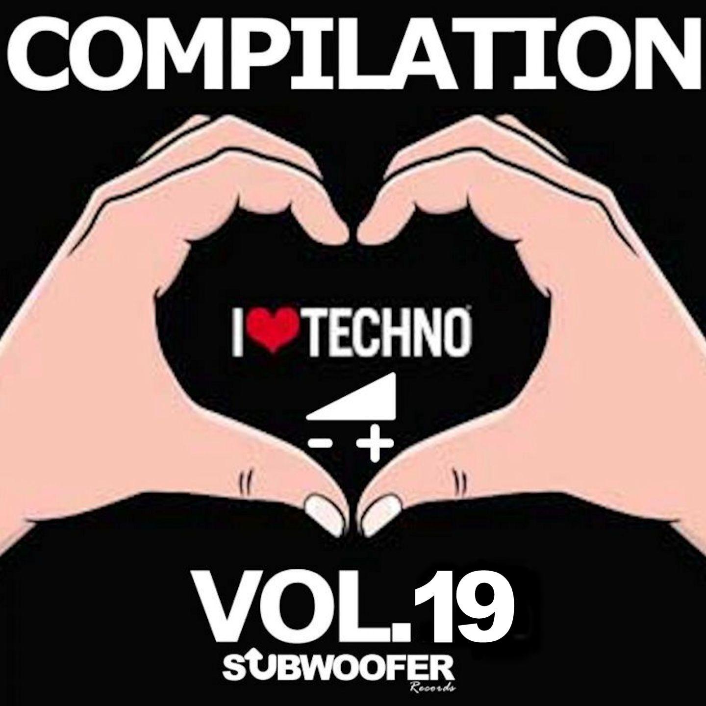 Постер альбома I Love Subwoofer Records Techno Compilation, Vol. 19
