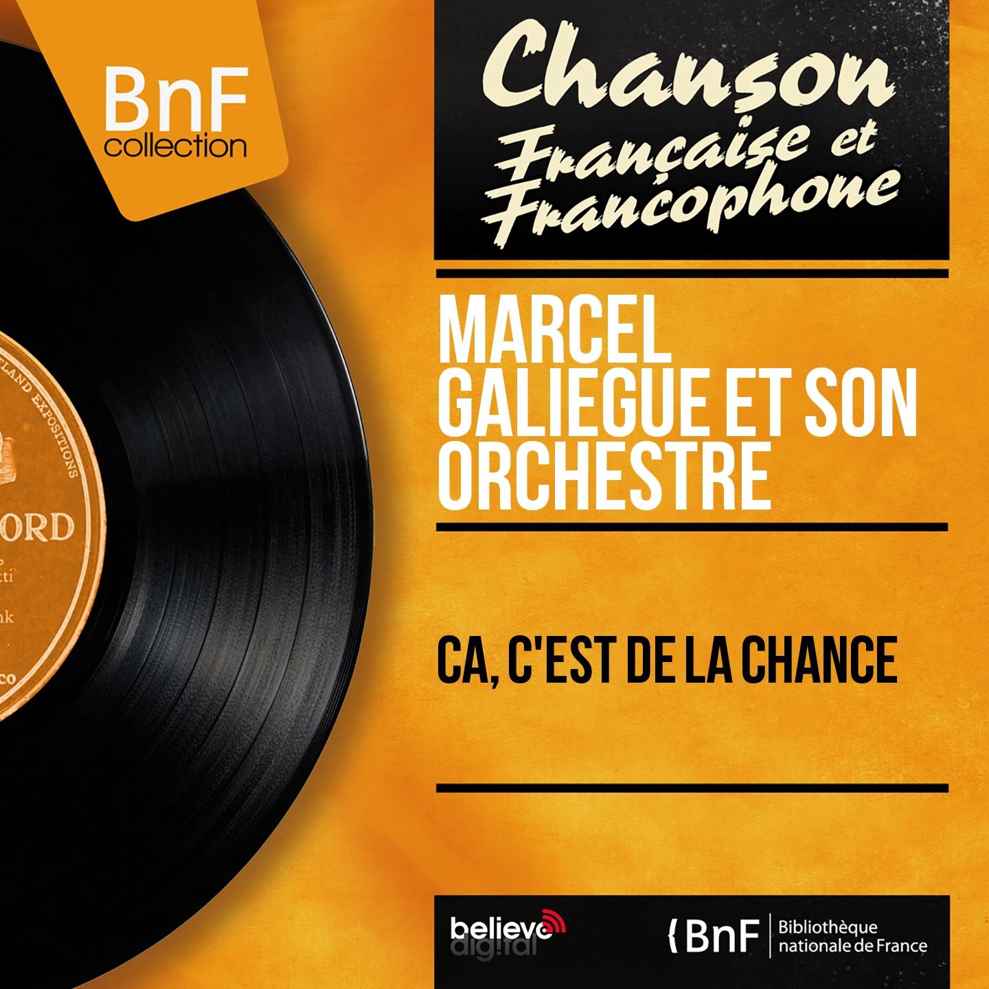 Постер альбома Ça, c'est de la chance (Mono version)