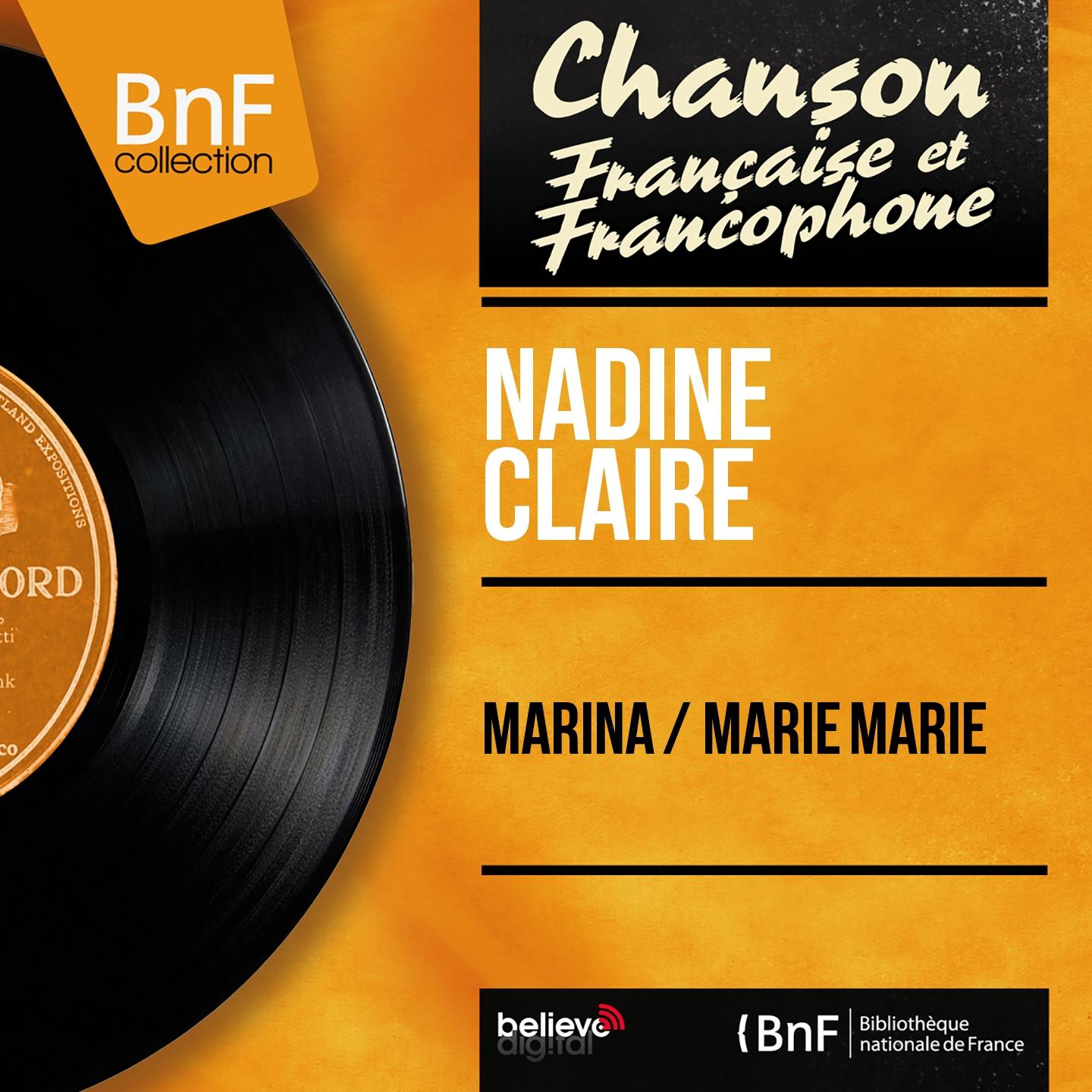 Постер альбома Marina / Marie Marie (Mono Version)