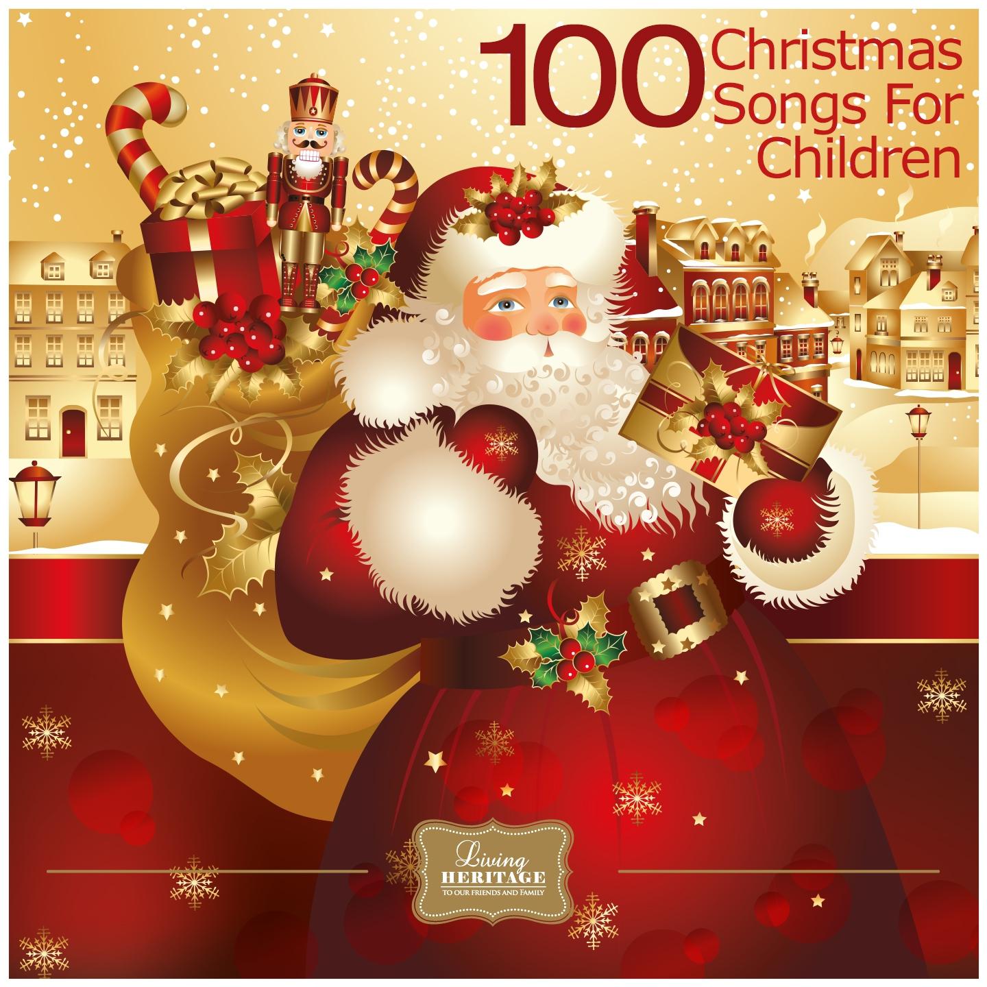 Постер альбома 100 Christmas Songs For Children