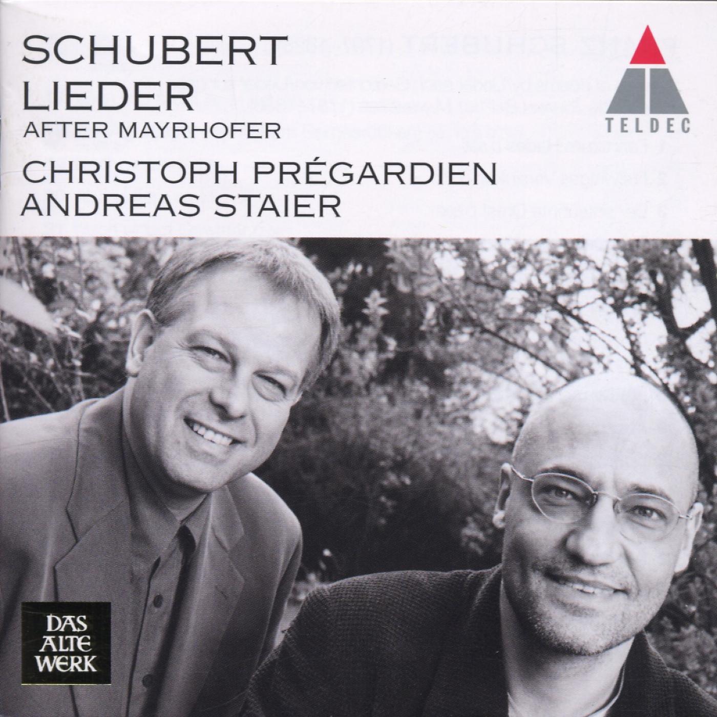 Постер альбома Schubert : Mayrhofer Lieder