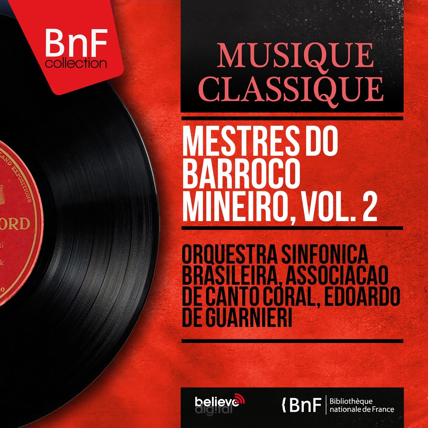 Постер альбома Mestres do Barroco Mineiro, Vol. 2 (Mono Version)