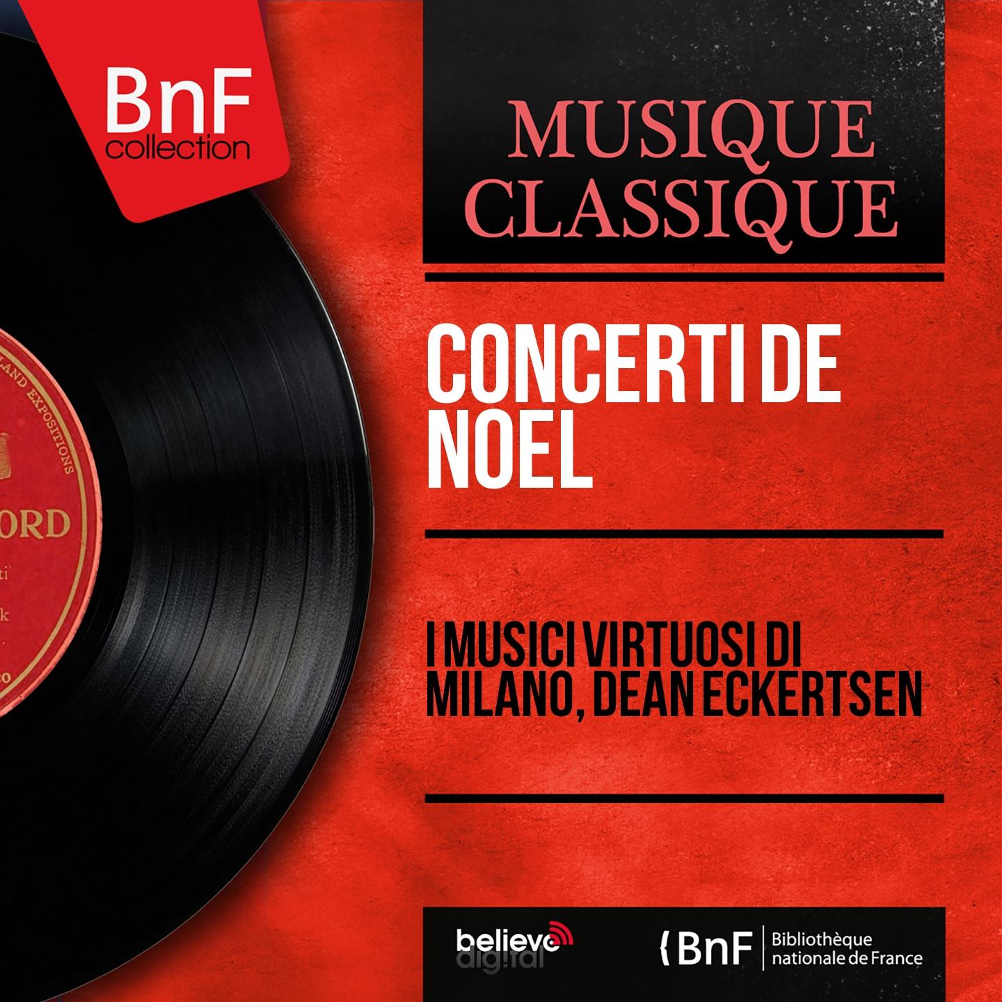 Постер альбома Concerti de Noël (Mono Version)