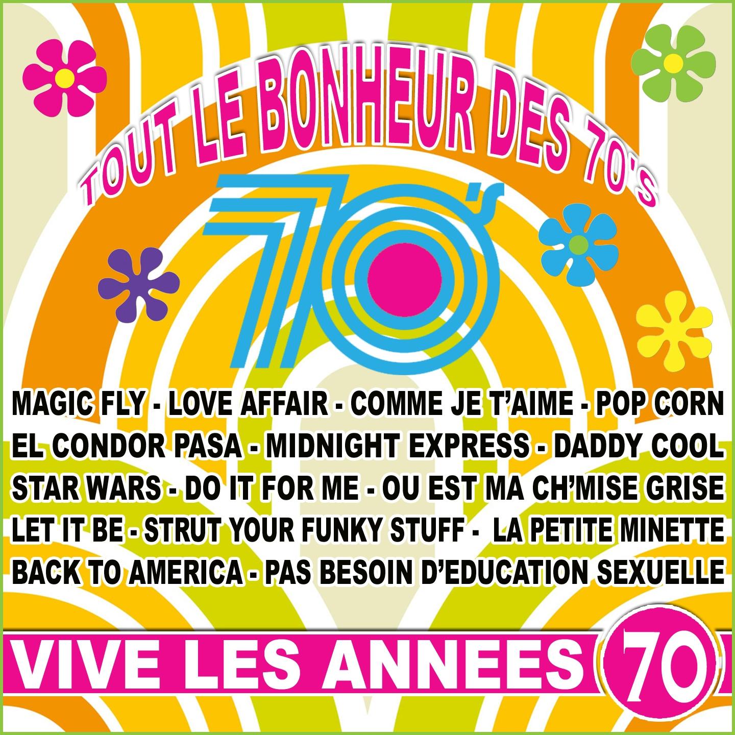Постер альбома Vive les années 70