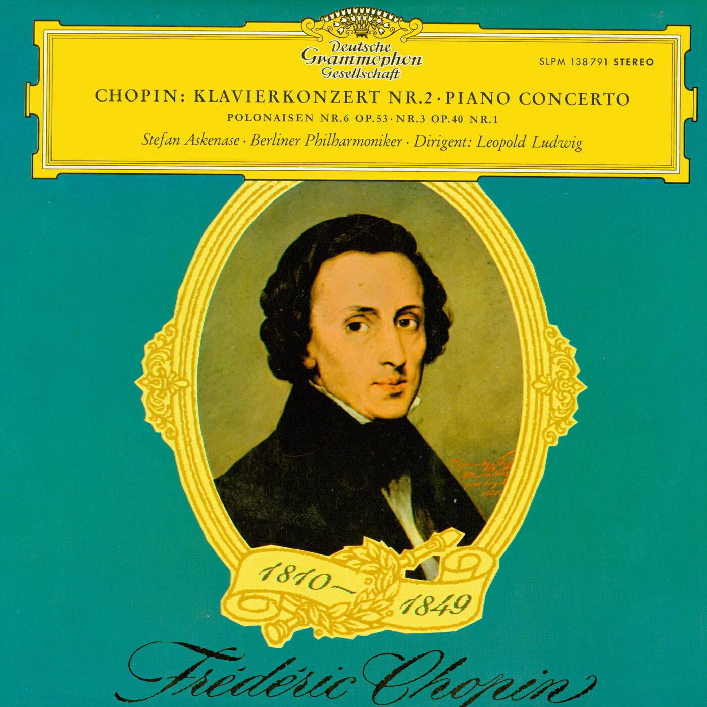 Stefan Askenase - Chopin: Piano Concerto No.2 in F minor, Op.21 - 2. Larghetto