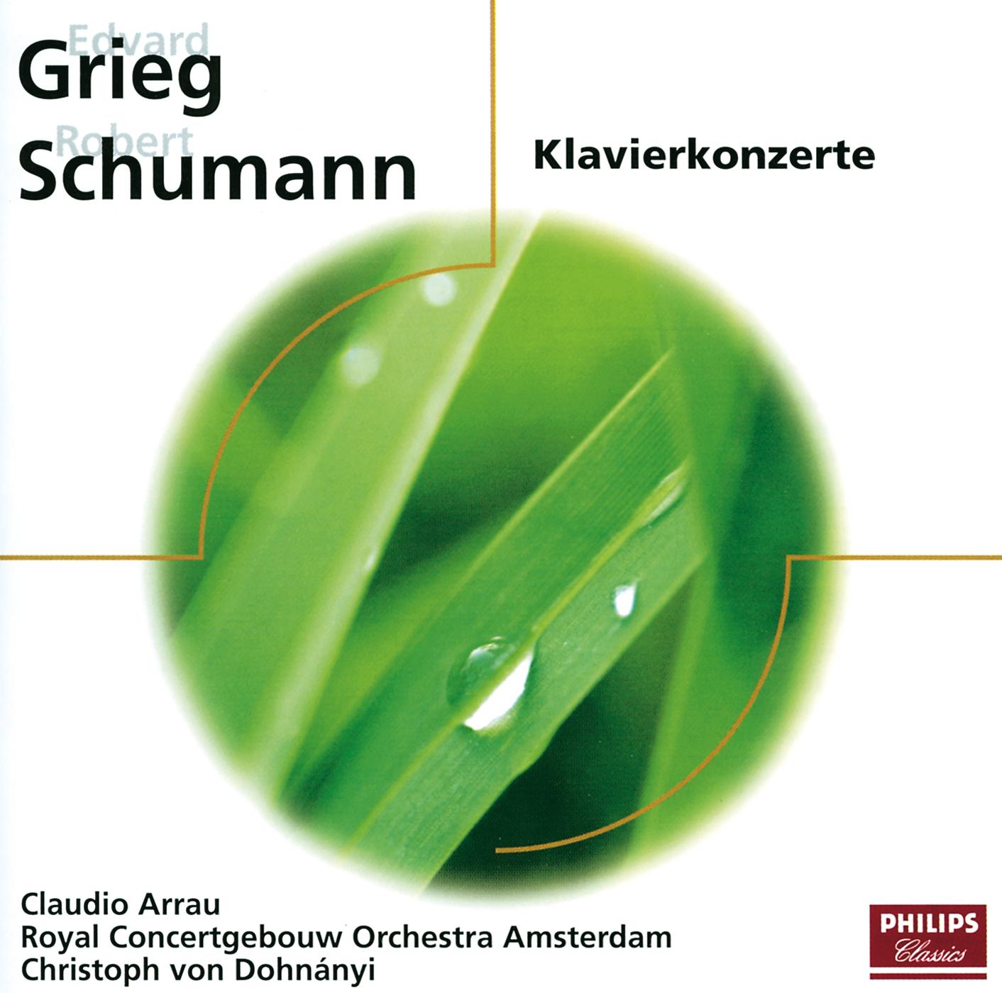 Постер альбома Schumann, Grieg: Klavierkonzerte