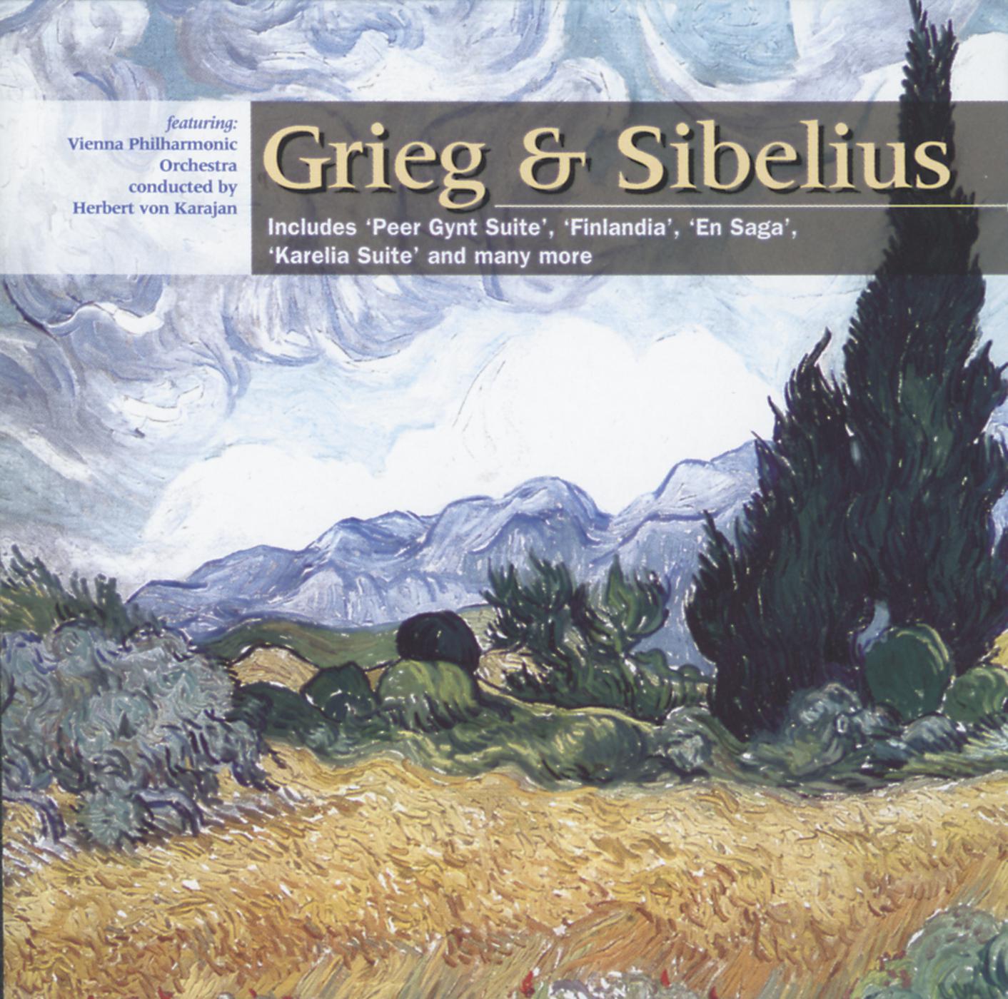 Постер альбома Music by Grieg and Sibelius