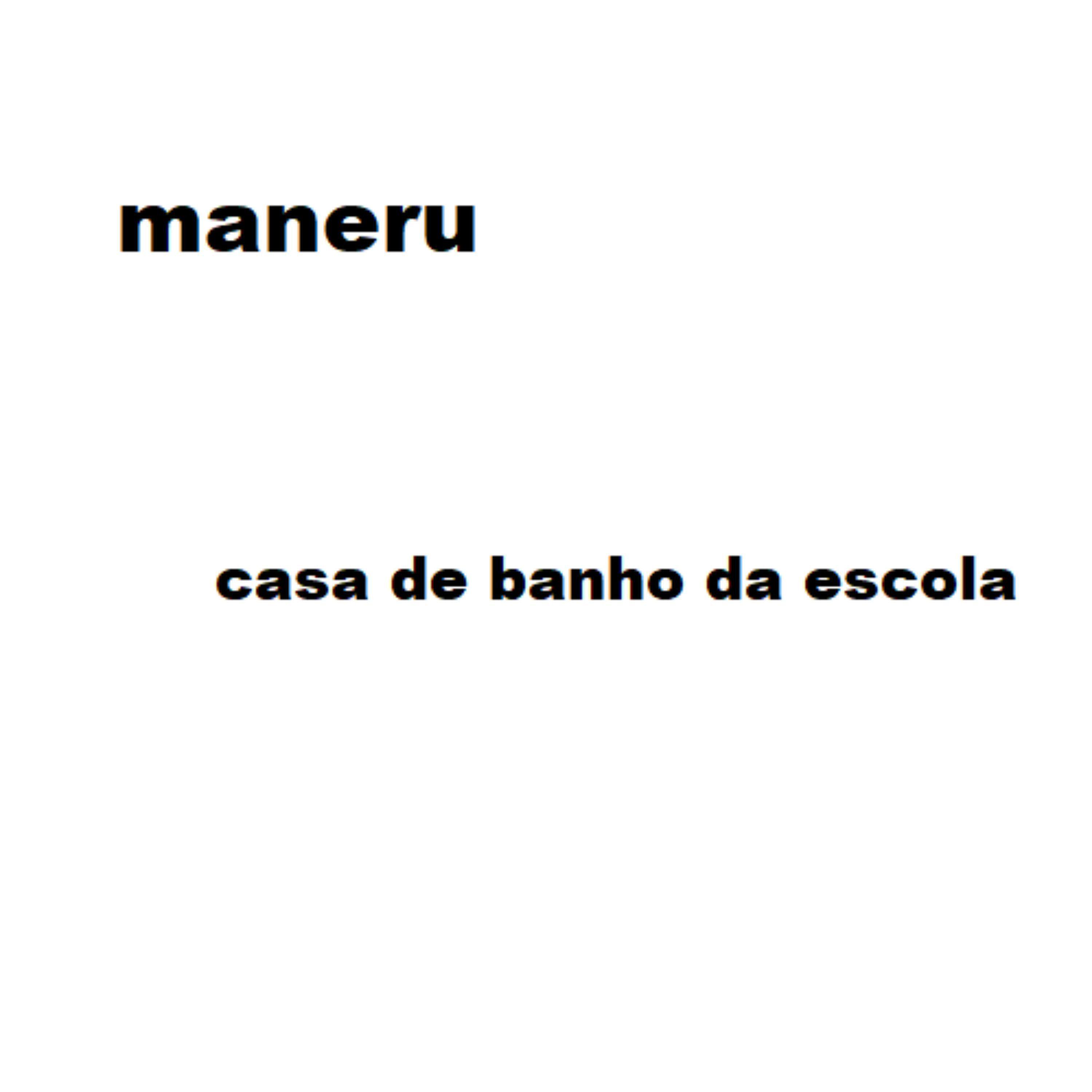 Постер альбома Casa De Banho Da Escola
