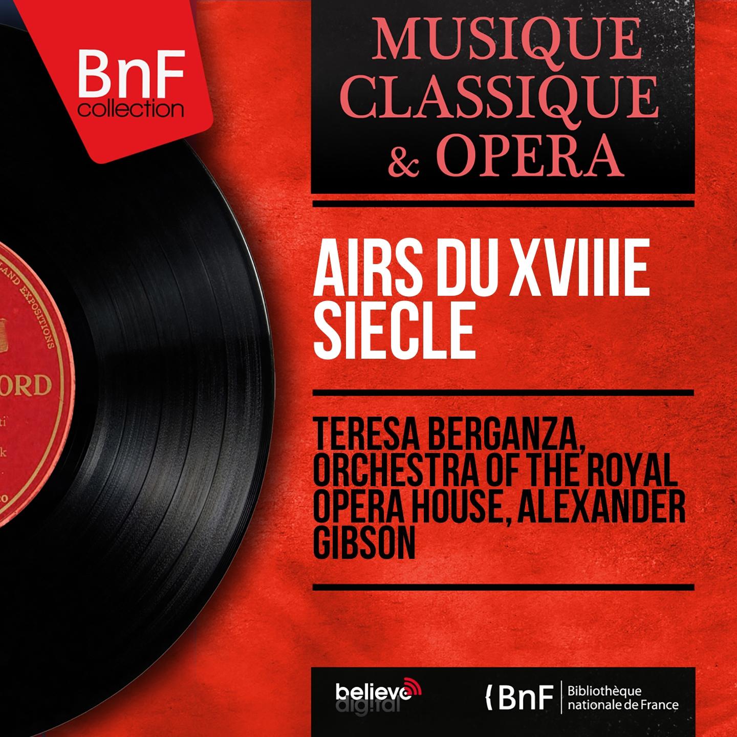 Постер альбома Airs du XVIIIe siècle (Stereo Version)