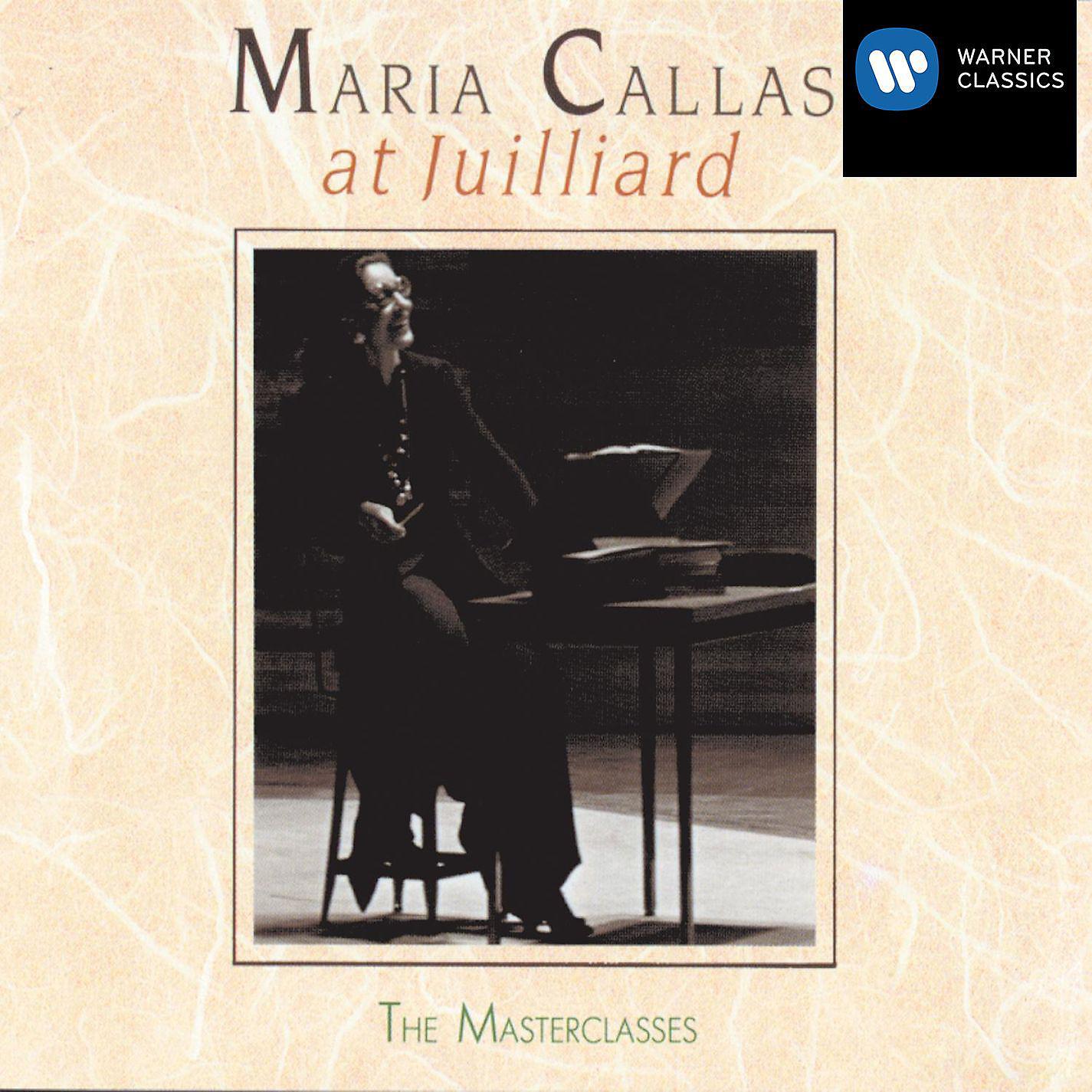 Постер альбома Maria Callas at Juilliard - The Master Classes
