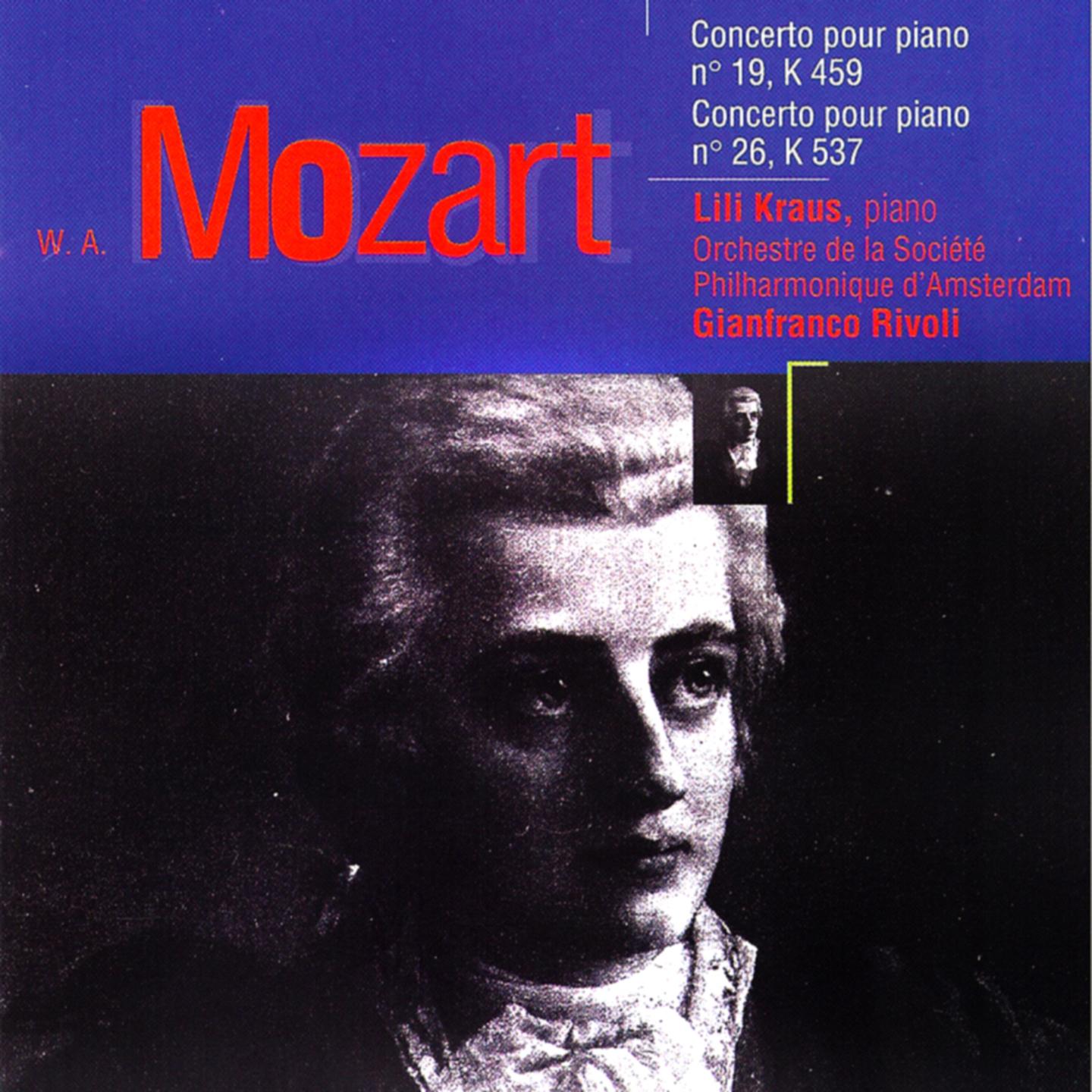 Постер альбома Mozart: Concertos pour piano Nos. 19 & 26